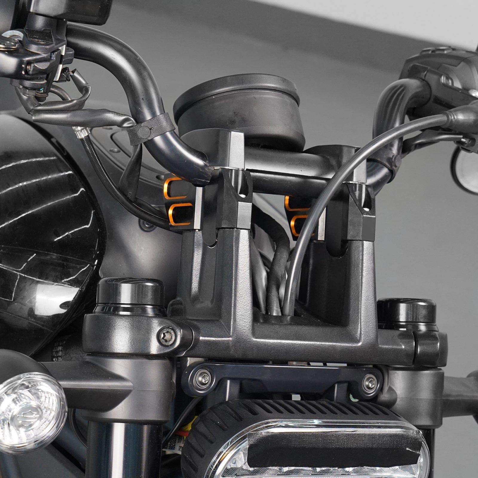 Handlebar Risers Rearward Kickback Mount Kit For Harley Sportster S 1250