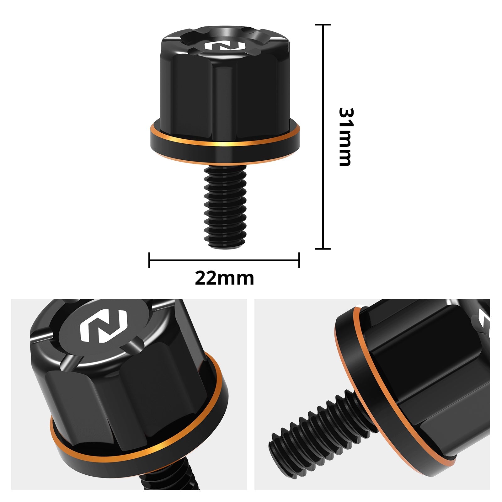 Rear Seat Mounting Bolt Screw For Harley Road King Electra Street Glide