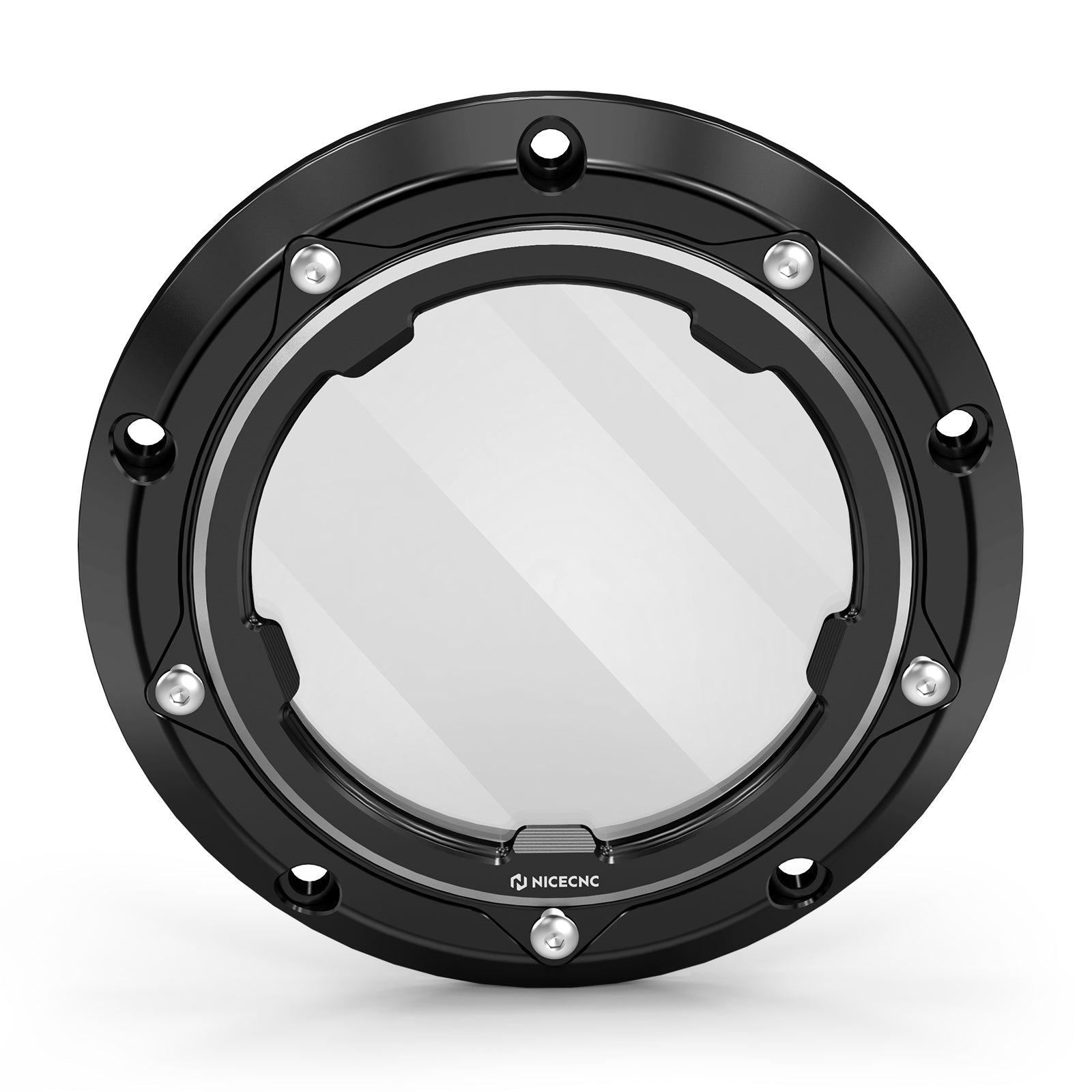 Transparent V Twin Cam Derby Clutch Cover For Harley Road King 99-14 Street Glide 06-15
