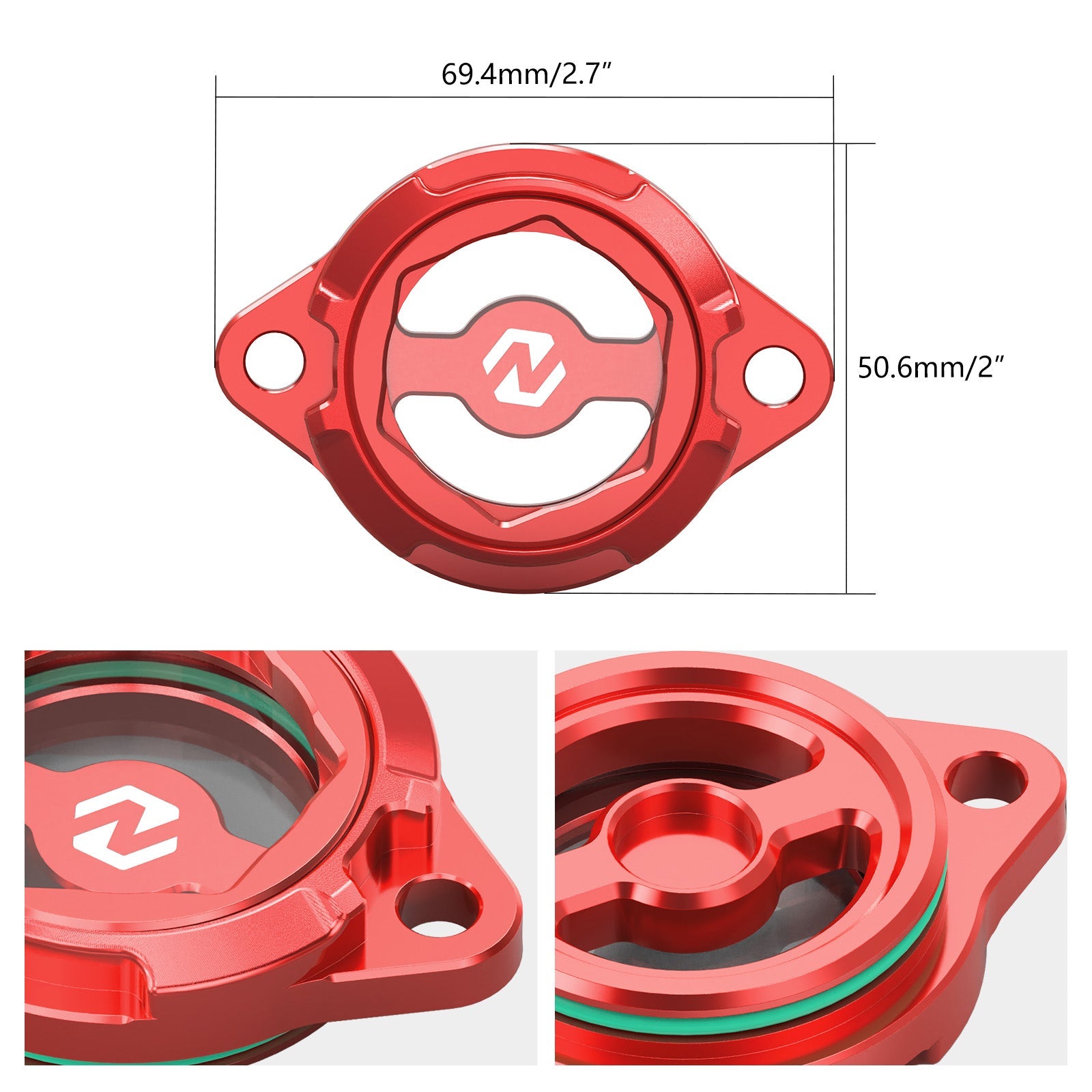 Transparent Oil Filter Cover For Honda CRF 1000L 1100L Africa Twin ADV Sports