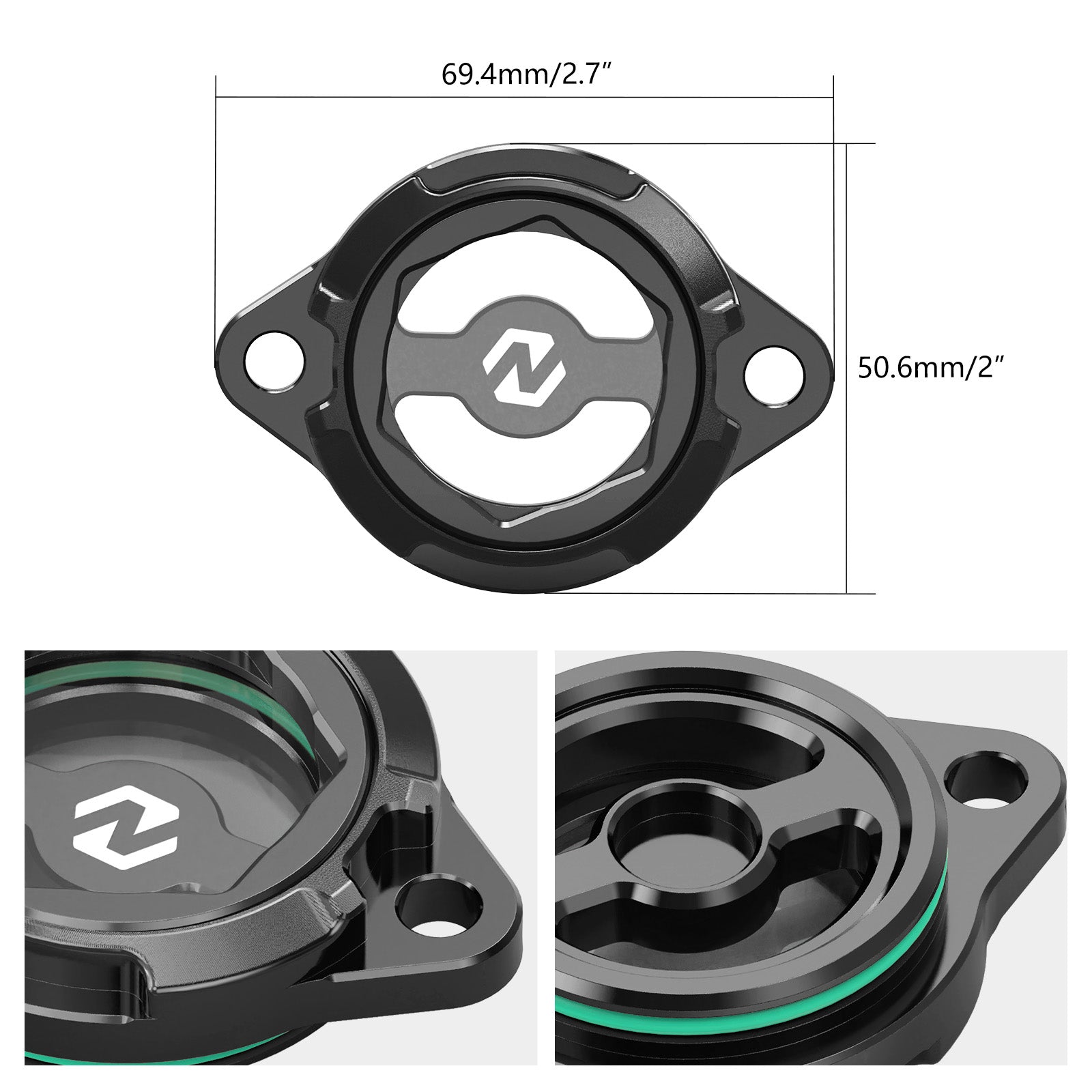 Transparent Oil Filter Cover For Honda CRF 1000L 1100L Africa Twin ADV Sports