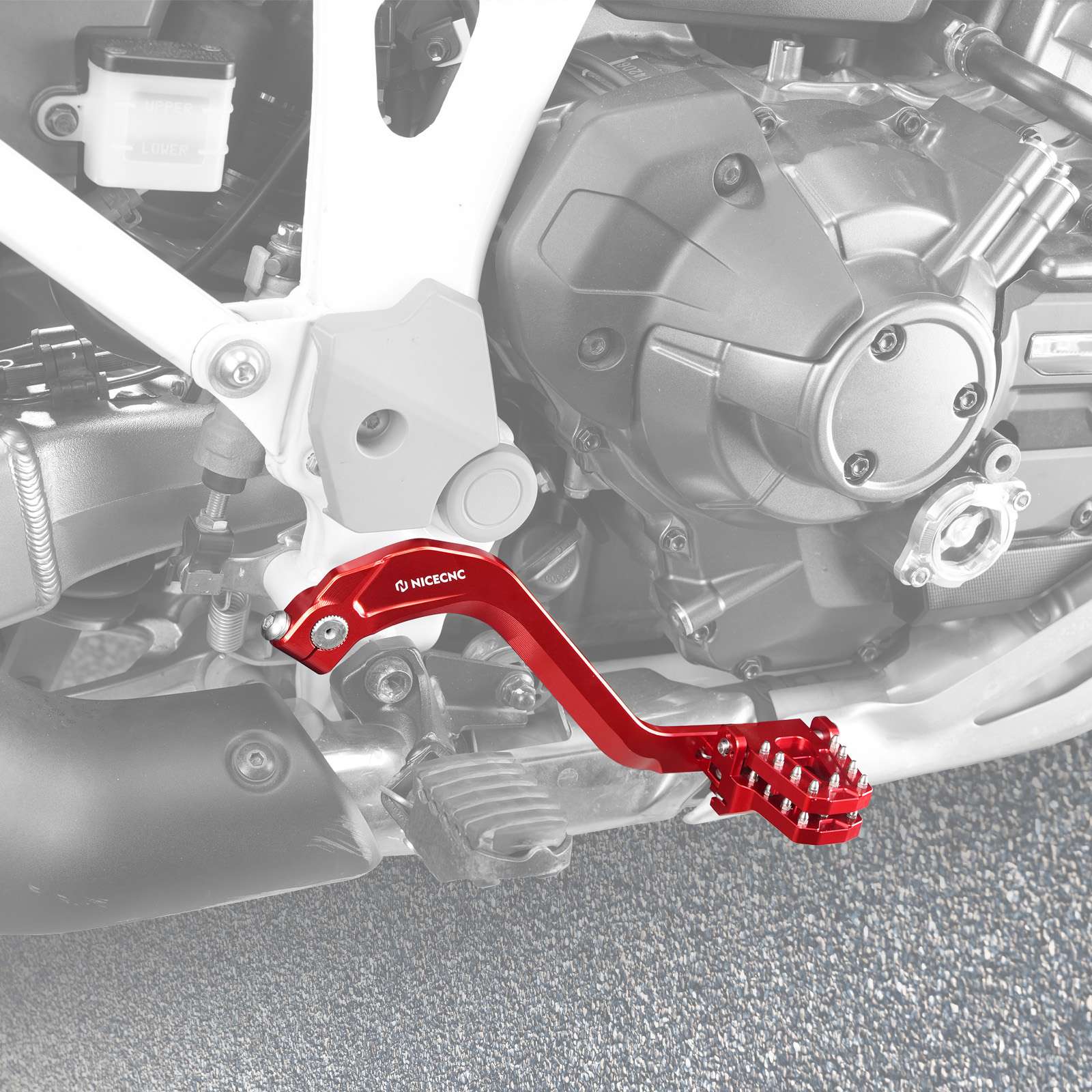 Folding Gear Shift Lever + Rear Brake Dual Pedal Assly For Honda Africa Twin 1000 1100L