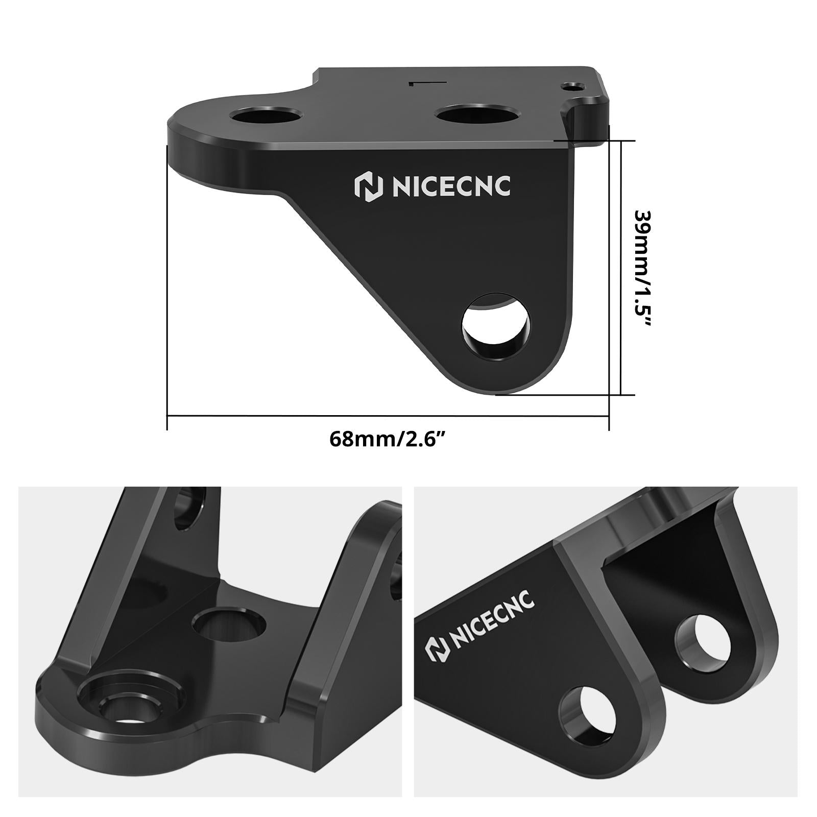 9.5mm Lowering Foot Peg Brackets for Honda CRF250R CRF450R