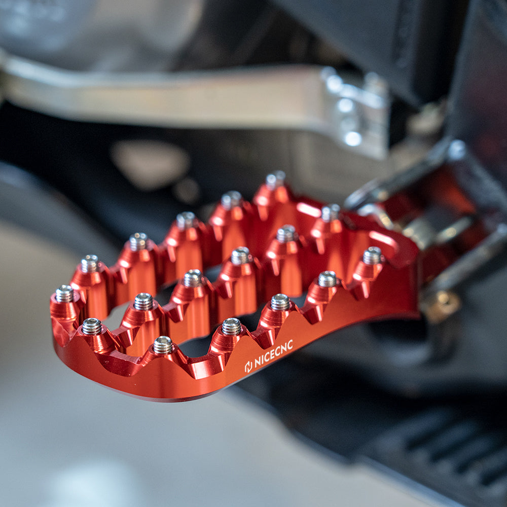 Wide Enlarged Foot Pegs Pedals Set For Honda CRF250RX / L CRF450L / RX CRF1000L