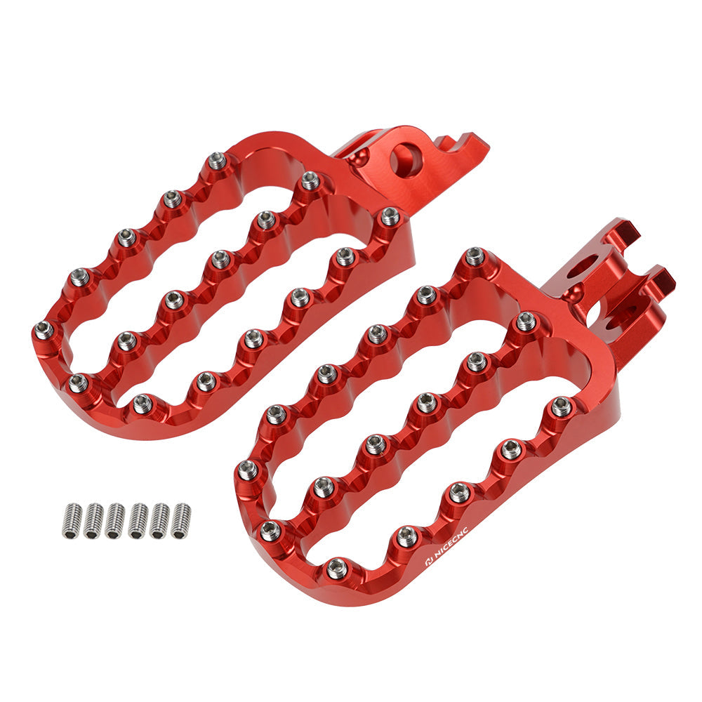 Wide Enlarged Foot Pegs Pedals Set For Honda CRF250RX / L CRF450L / RX CRF1000L