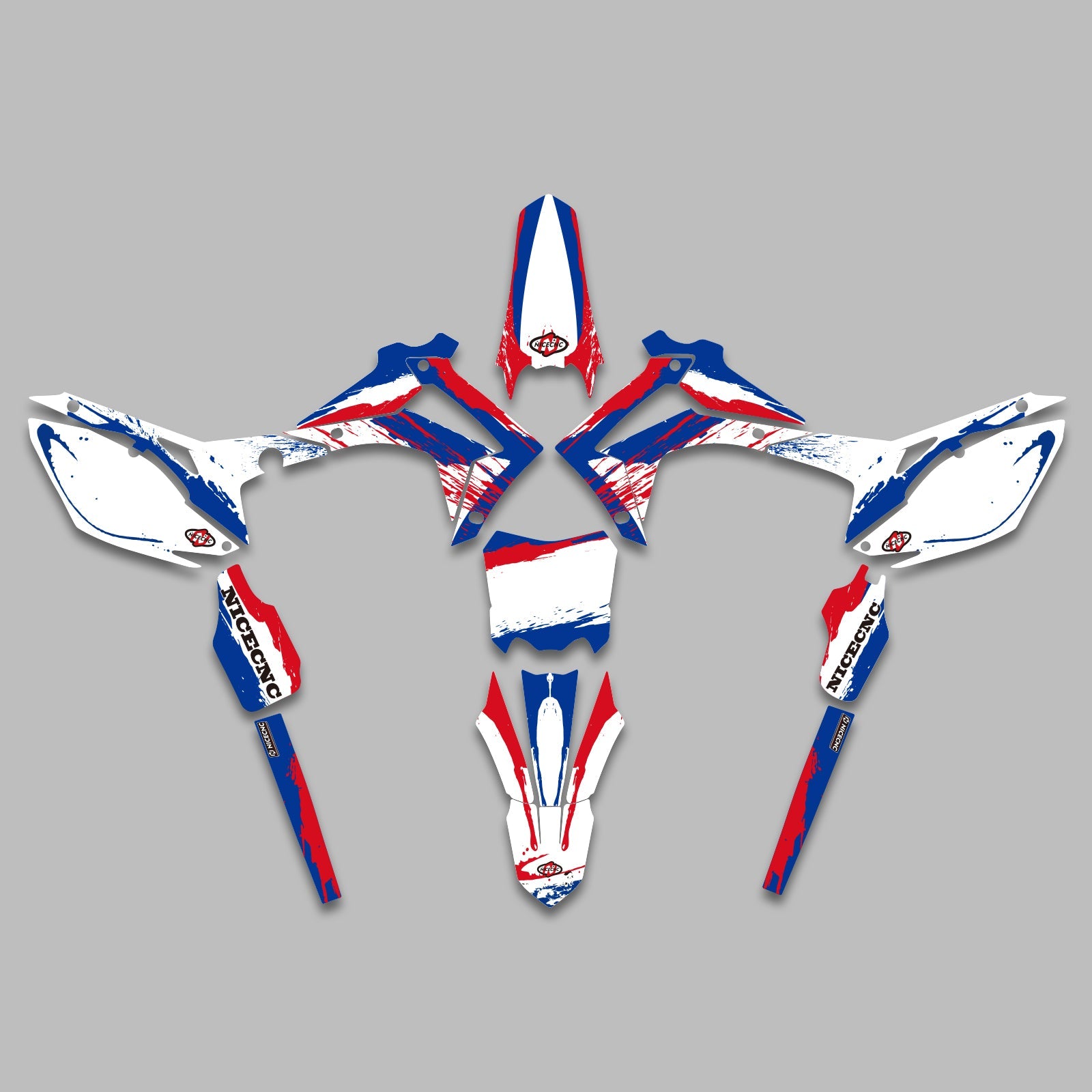Motorcycle Graphics Decals Stickers Set For HONDA CRF250 2014-2017 CRF450 2013-2016
