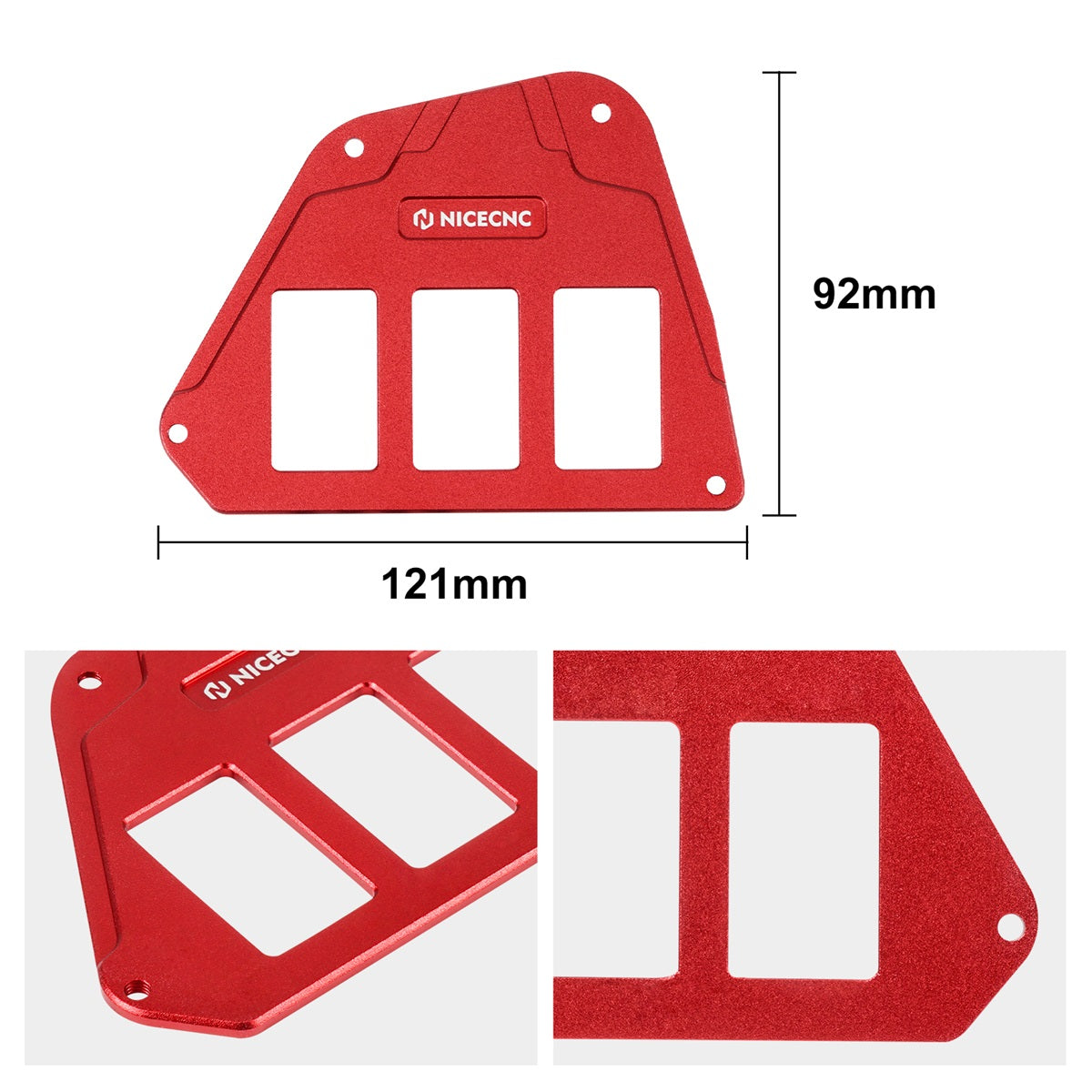 Dash Rocker Switch Plate Panel Housing Holder For Honda Talon 1000 R / X / X-4