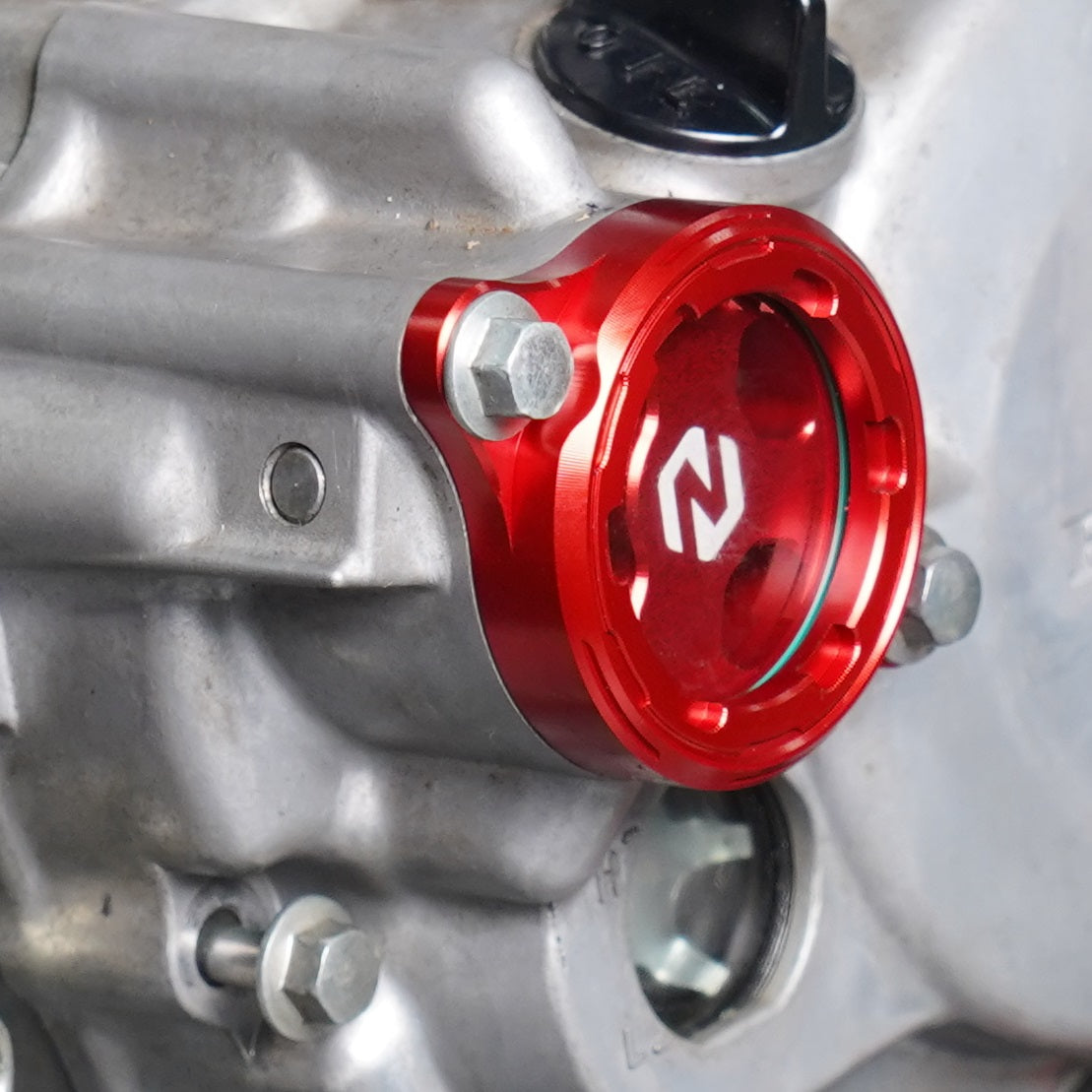 Transparent Clear Oil Filter Cover Cap For Honda TRX 450 R / ER CRF450R CRF450X