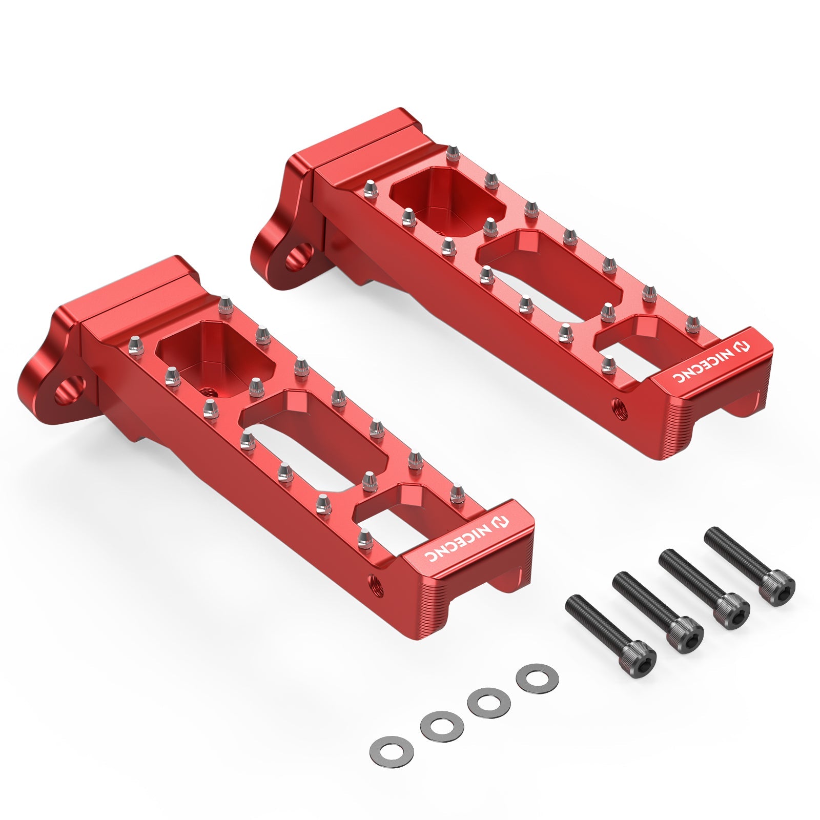 ATV Rider Foot Pegs Rest Pedals Kit For Honda TRX 450 R / ER 2006-2014