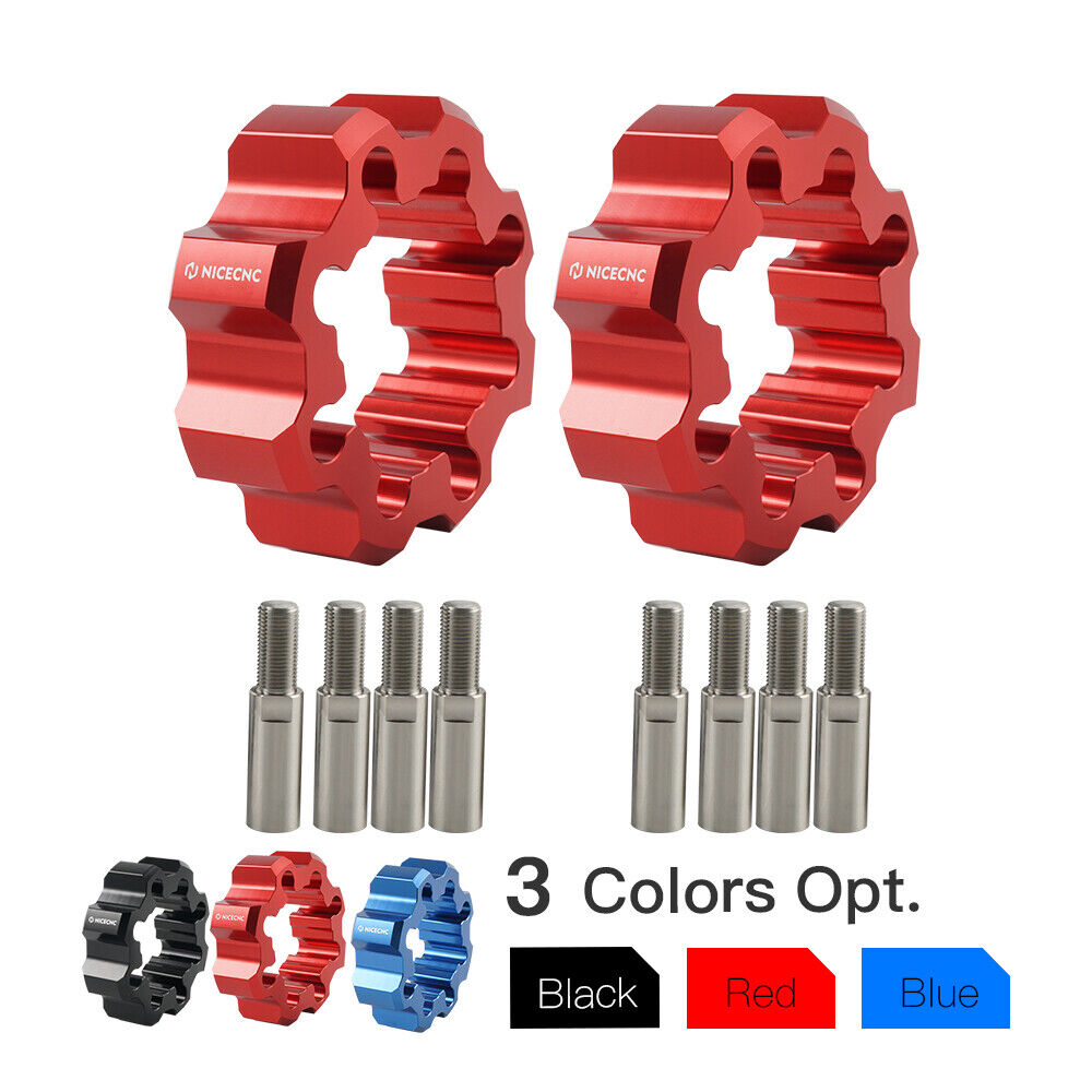 ATV Front Wheel Hub Centric Spacers For Yamaha Raptor 700 Blaster 200 Honda TRX450R