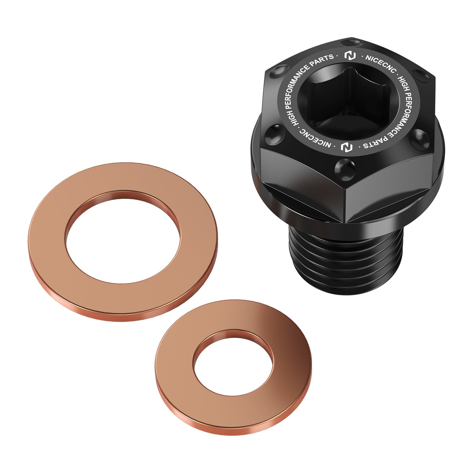 ATV Magnetic Oil Drain Bolt Plug w/ Gaskets For Honda TRX 450 R / ER TRX300X 250X 90X
