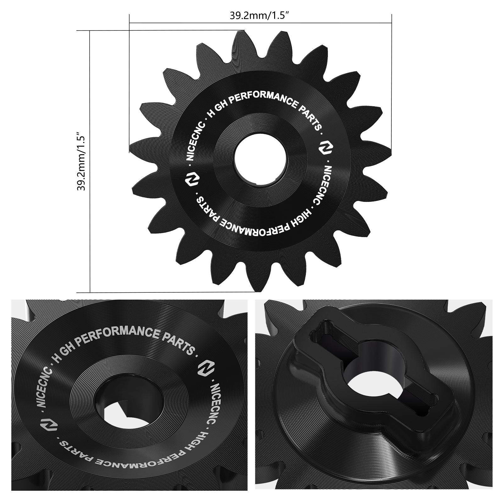 ATV Oil Pump Driven Gear #15133-MEB-670 For Honda TRX450R TRX450ER 06-14