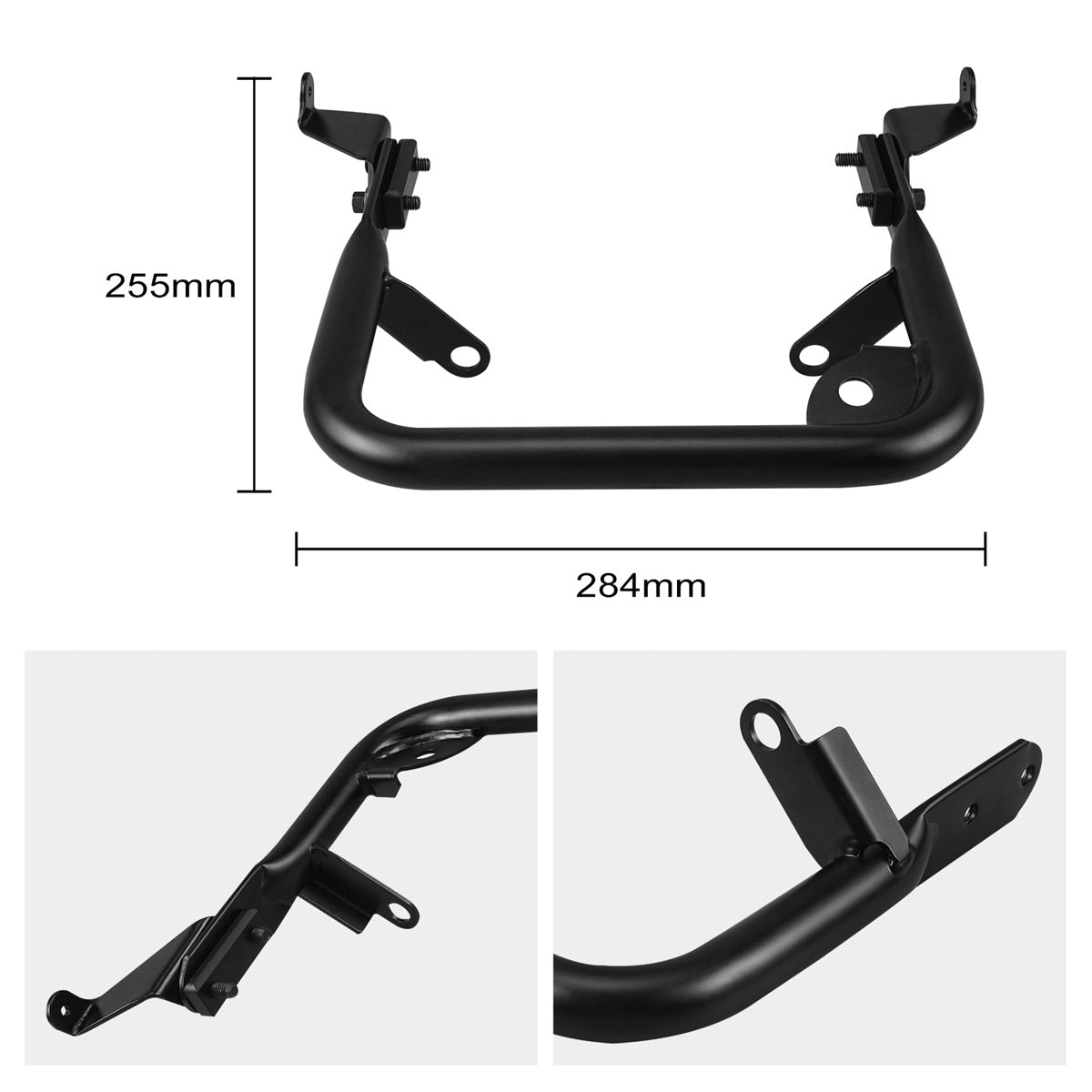ATV Rear Grab Bar Bumper Bracket Luggage Carrier Rack For Honda TRX450 R / ER