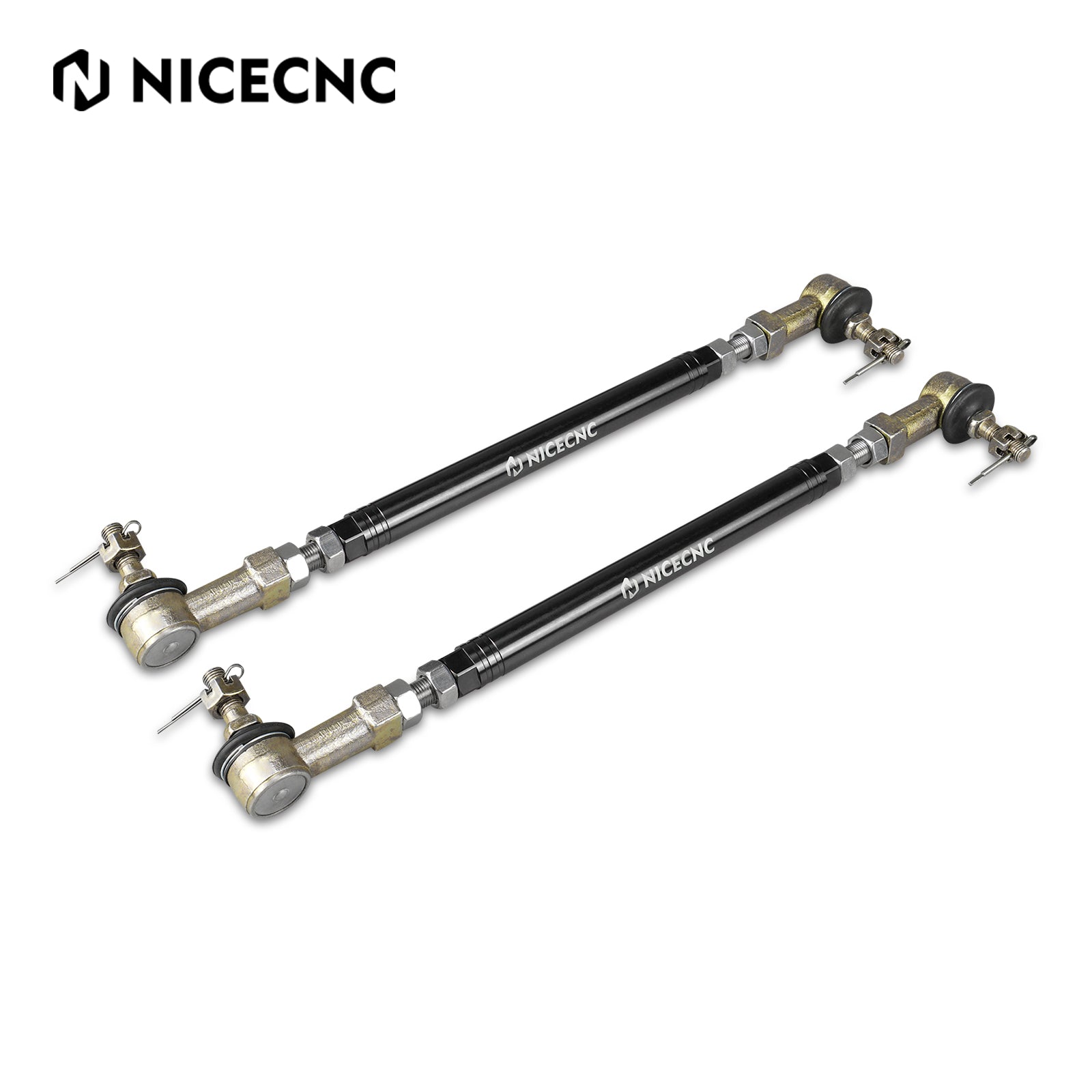 ATV Steering Tierods w/Tie Rod Ball Joints Ends Kit For Honda TRX 450 R / ER