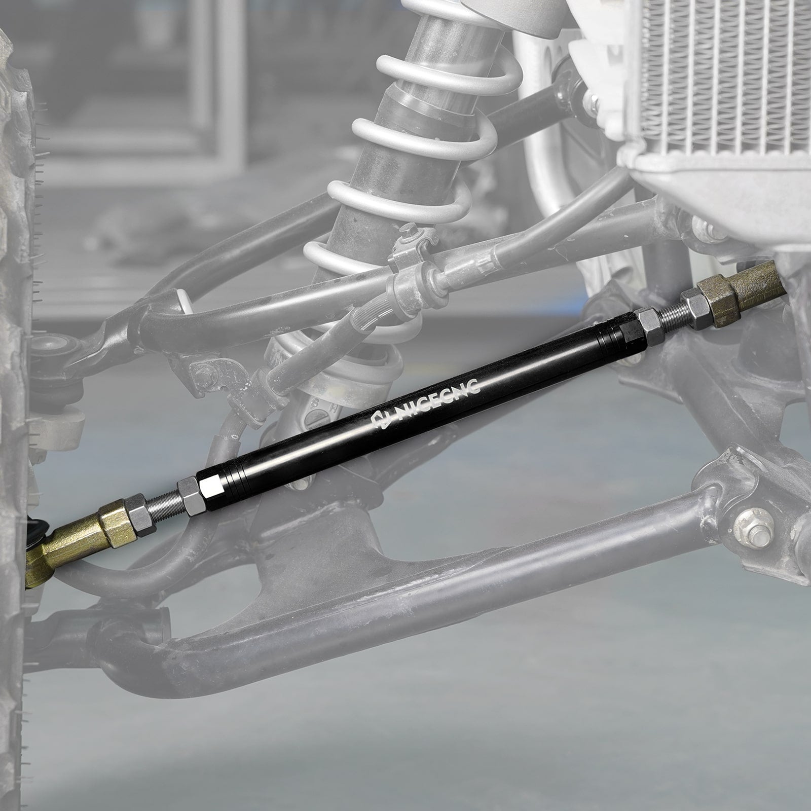 ATV Steering Tierods w/Tie Rod Ball Joints Ends Kit For Honda TRX 450 R / ER