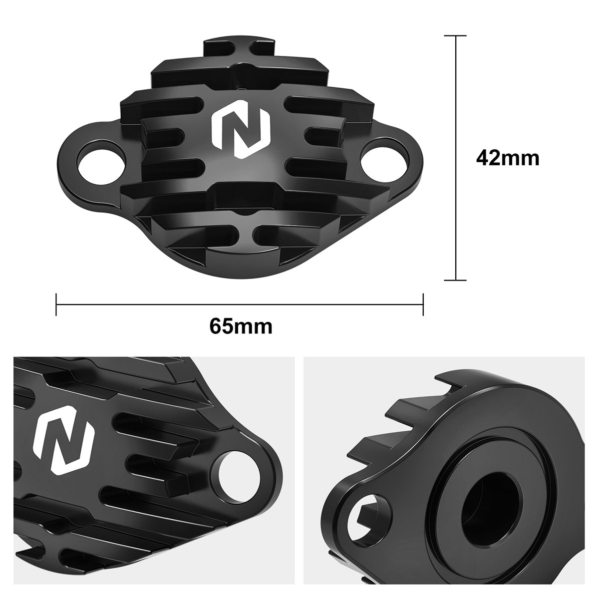 ATV Parking Brake Caliper Block Off Cover Plate For Honda TRX 450 R / ER 300EX 400EX