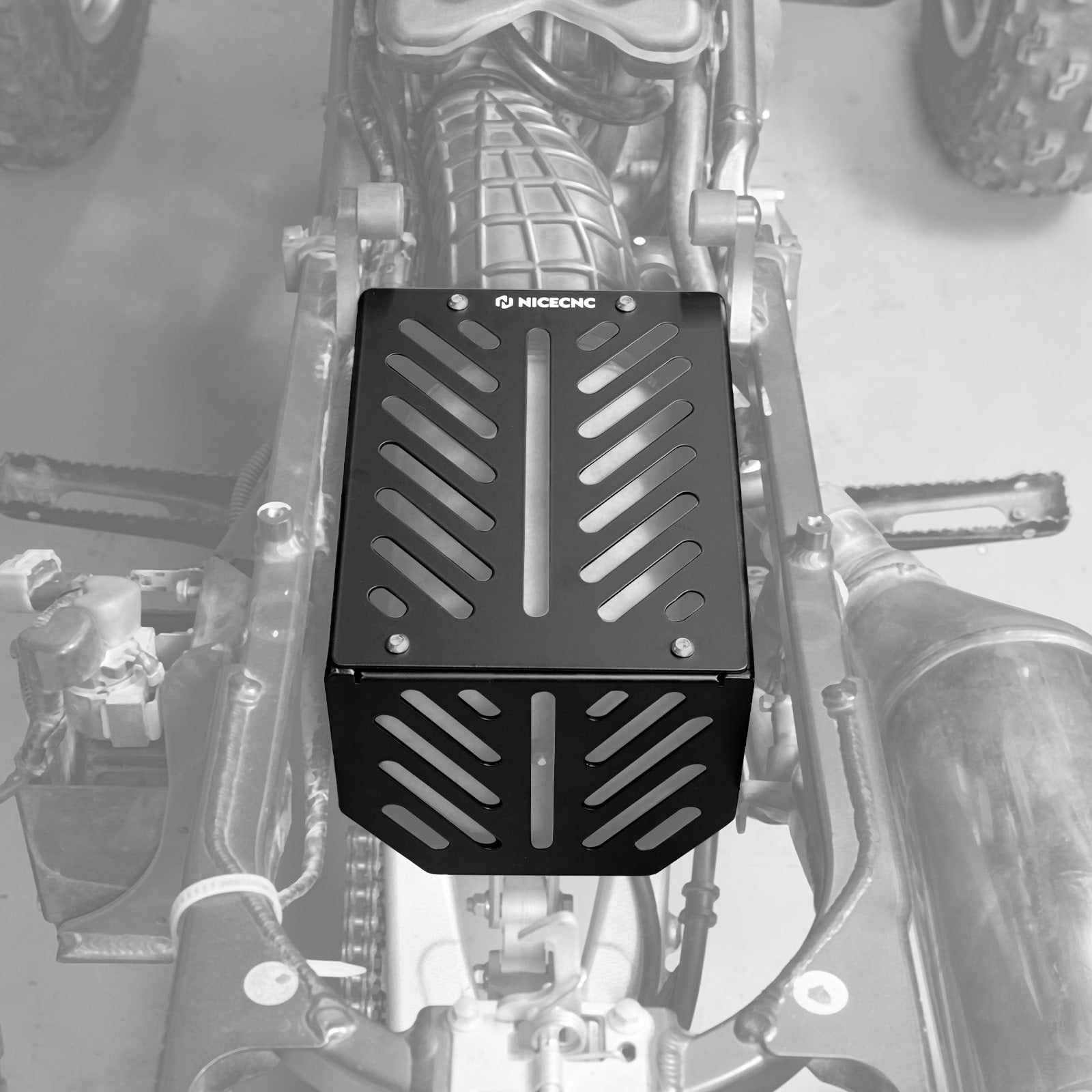 ATV High Flow Airbox Cleaner Intake Housing Kit For Honda TRX 450 R / ER