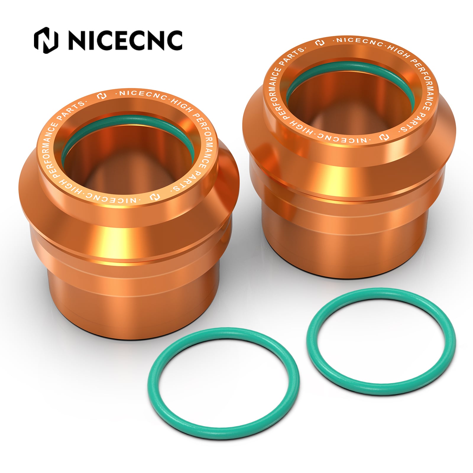 Front Wheel Spacers Hub Collars For KTM 350 500 EXC-F 2017-2024