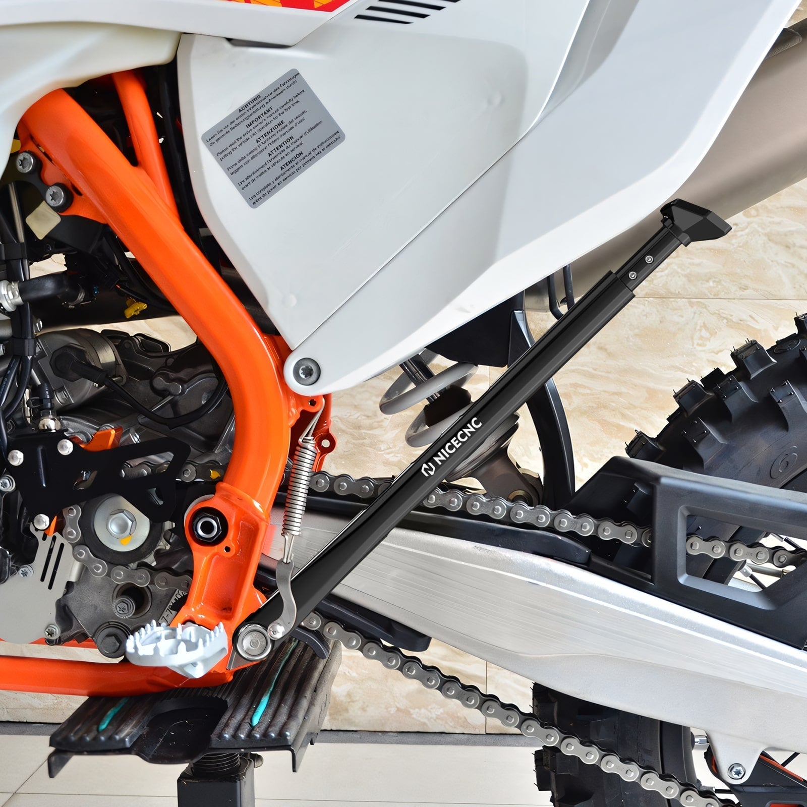 Adjustable Kickstand Lowering Links for KTM 350 500 EXC-F 2008-2023