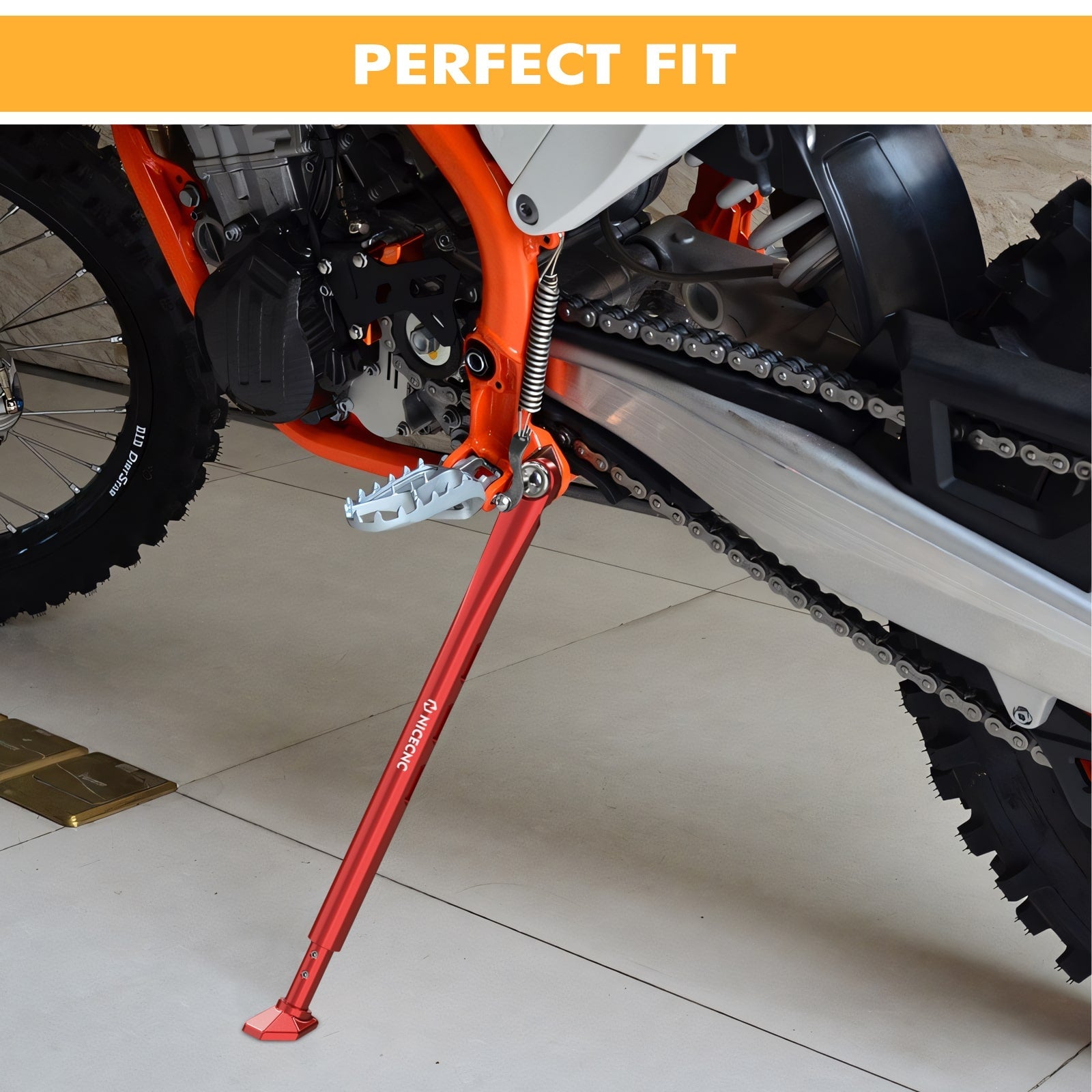 Adjustable Kickstand Lowering Links for KTM 350 500 EXC-F 2008-2023