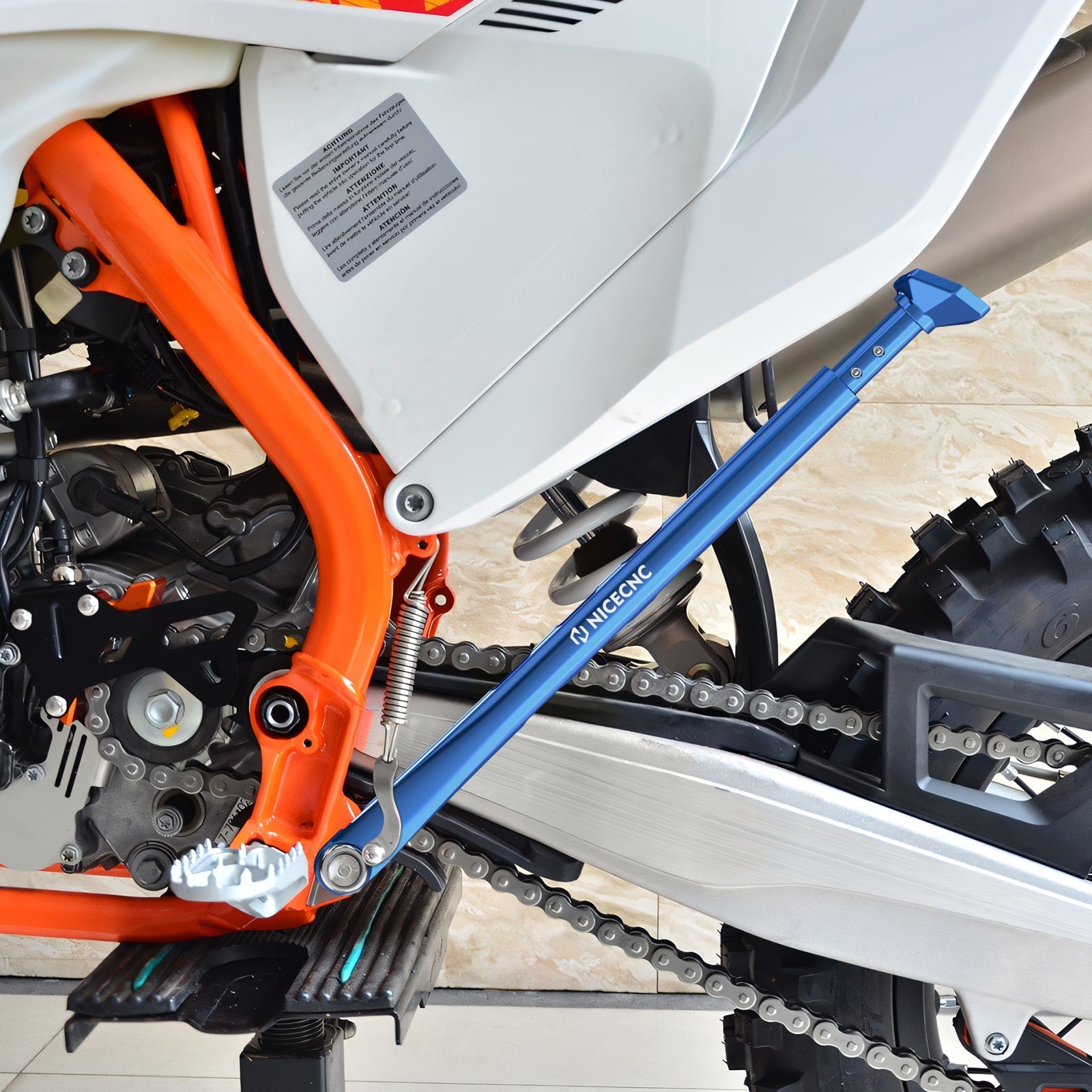 Adjustable Kickstand Lowering Links for KTM 350 500 EXC-F 2008-2023