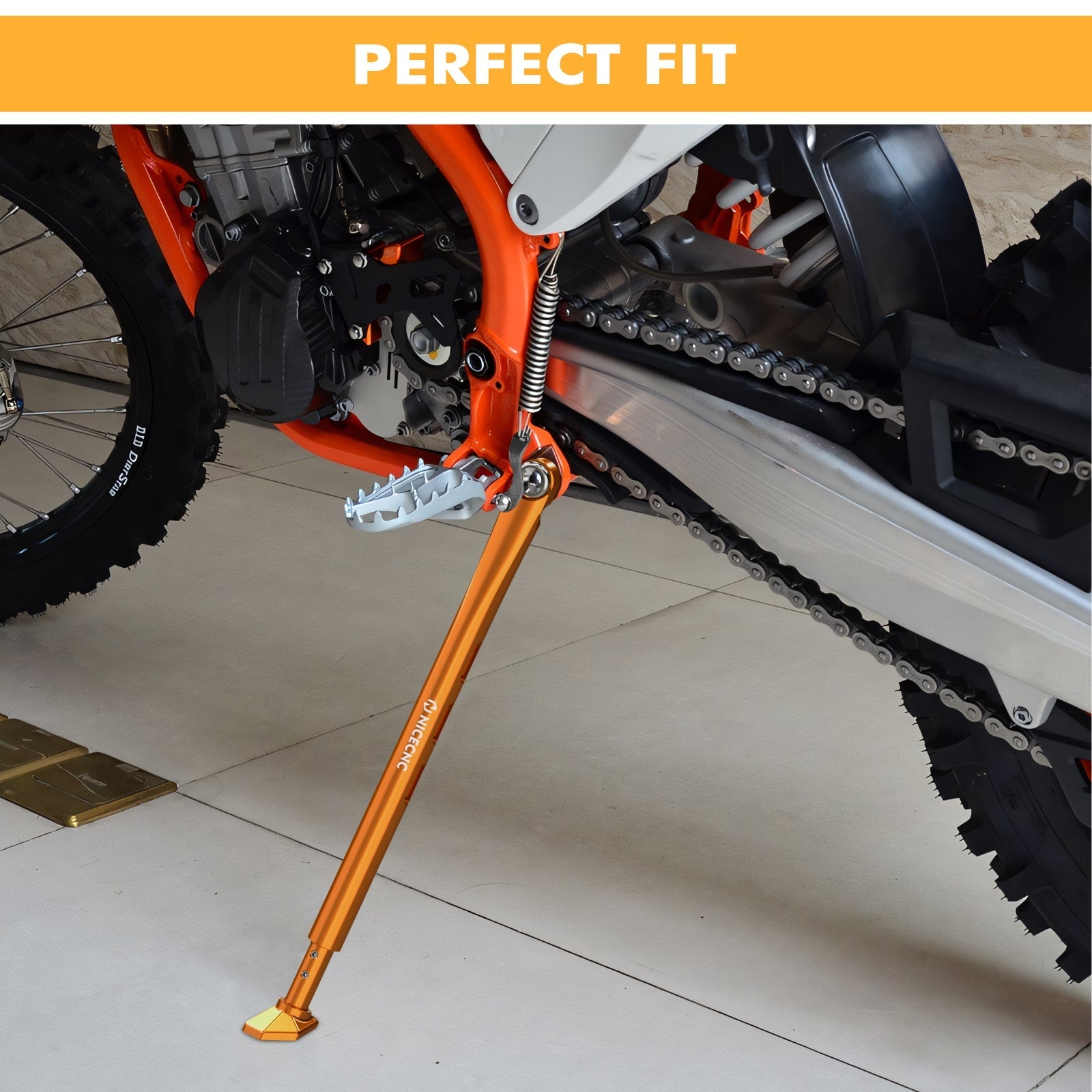Adjustable Kickstand Lowering Links for KTM 350 500 EXC-F 2008-2023
