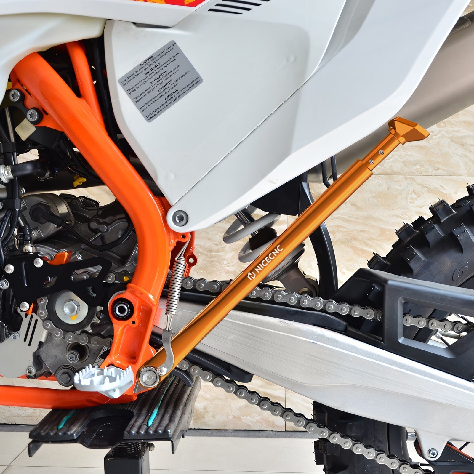 Adjustable Kickstand Lowering Links for KTM 350 500 EXC-F 2008-2023