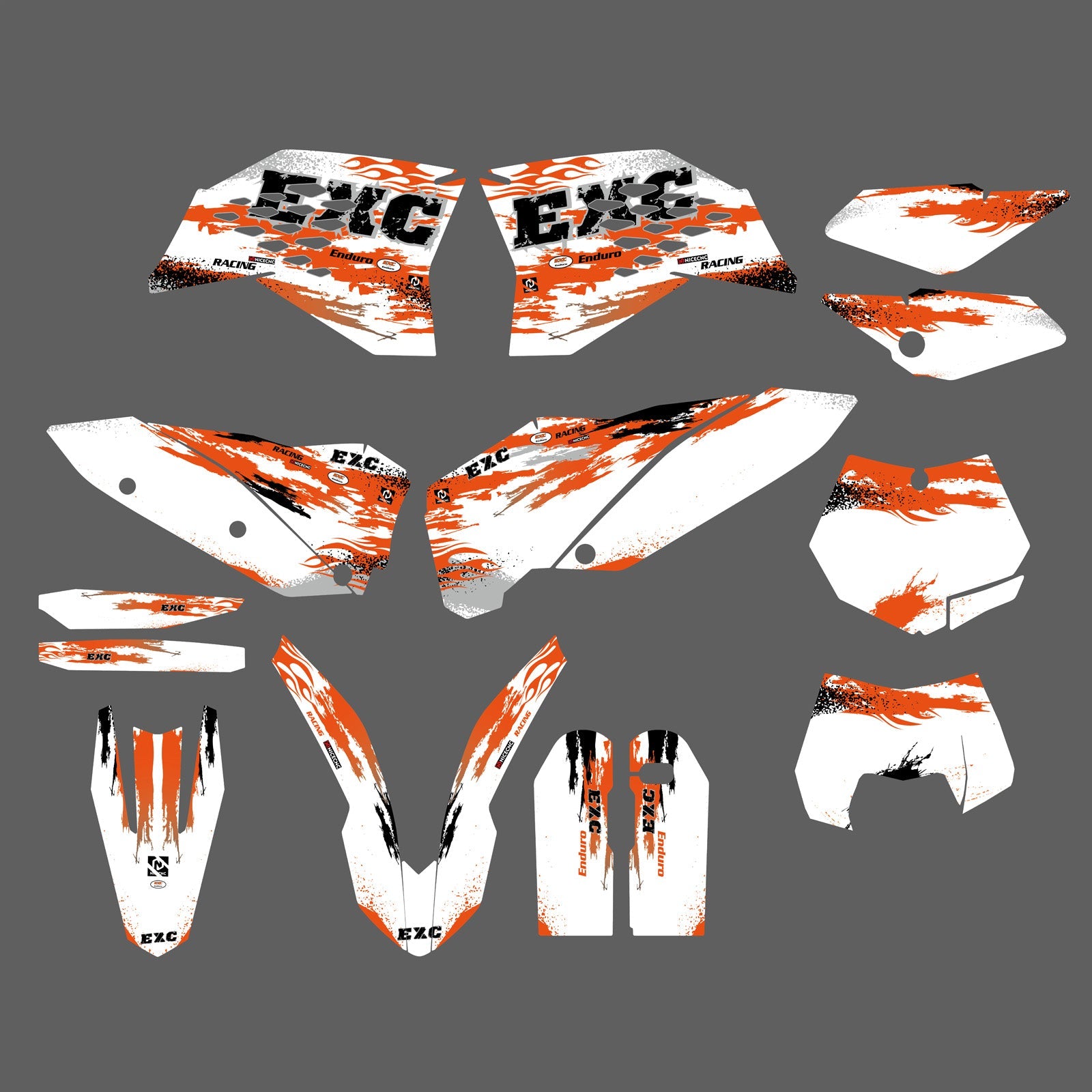Motorcycle Graphics For KTM 350 500 EXC-F 2008-2010