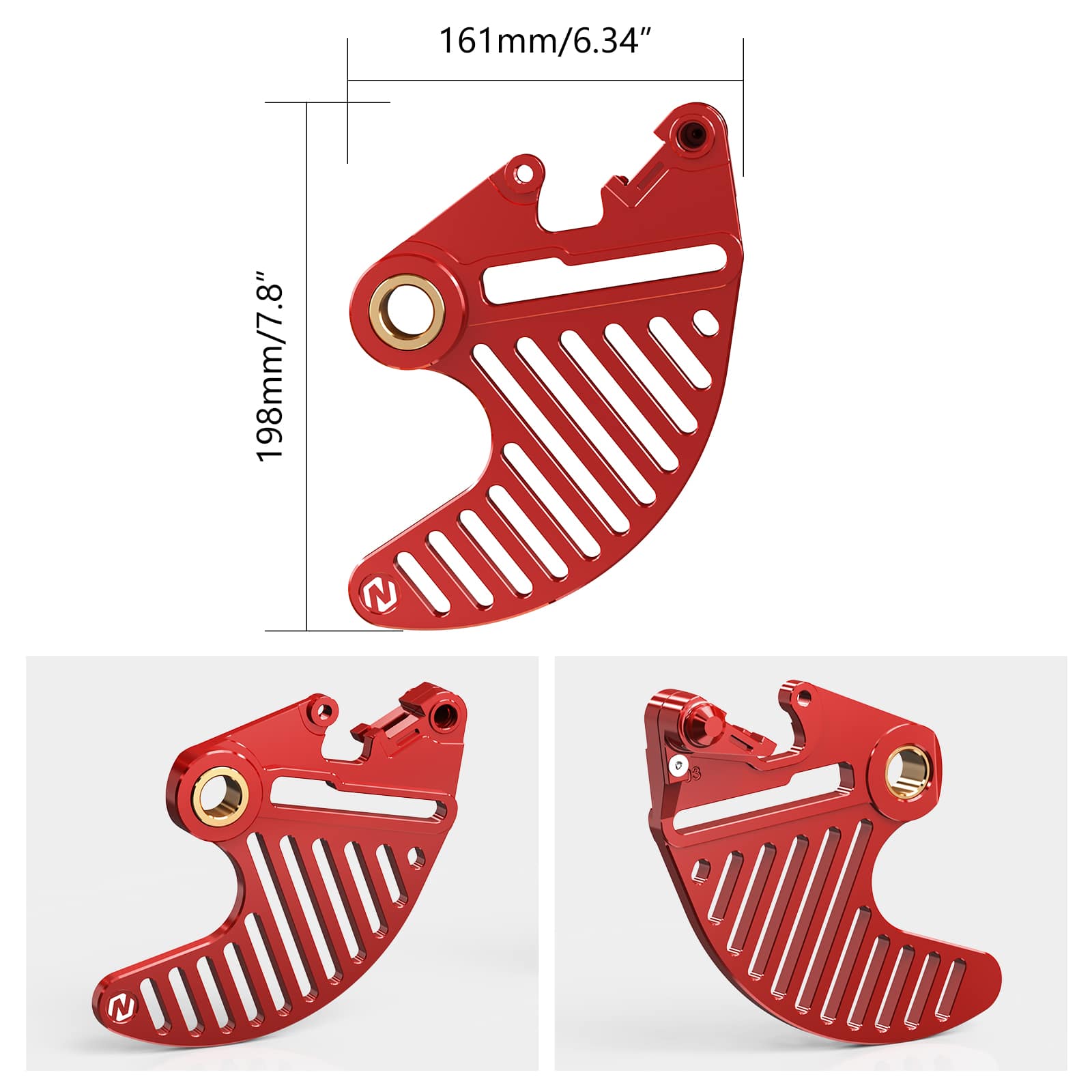Rear Brake Disc Guard For KTM 350 500 EXC-F 2004-2025