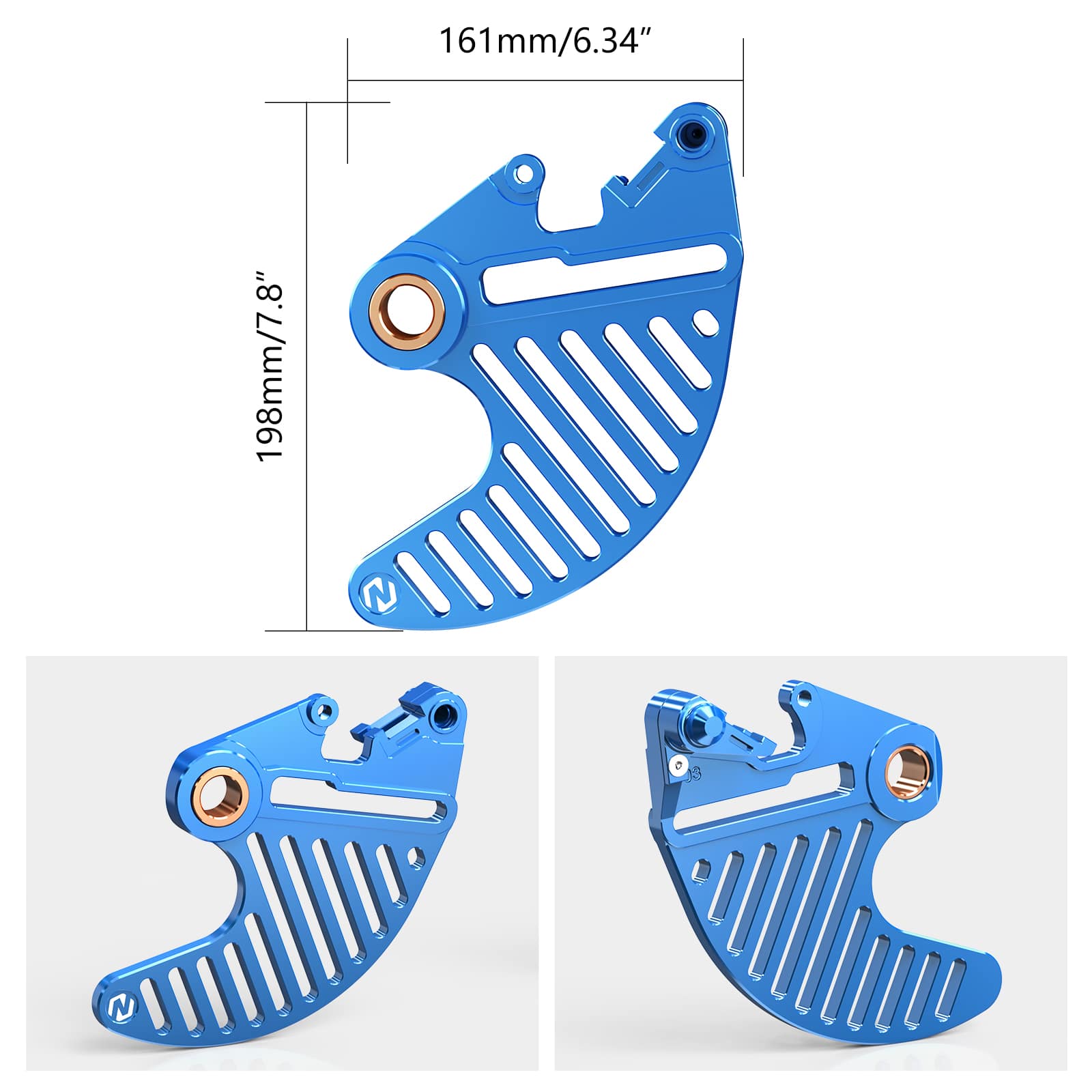 Rear Brake Disc Guard Protector For KTM XCW EXC SX Husqvarna Gas Gas Stark Varg