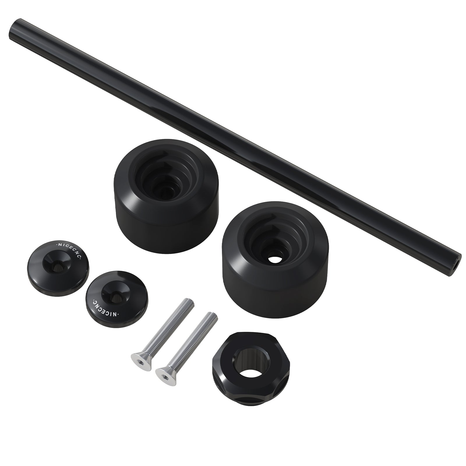 Front Axle Slider Crash Bung Kit For KTM 250 390 Duke RC 390 Adventure R