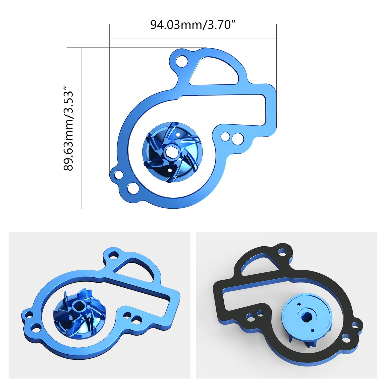 Oversized Water Pump Impeller Kit For KTM 500 EXC-F 2017-2024