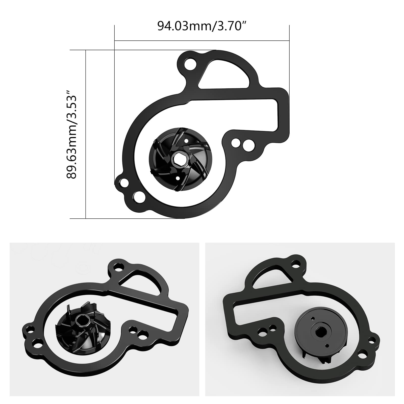 Oversized Water Pump Impeller Kit For KTM 500 EXC-F 2017-2024