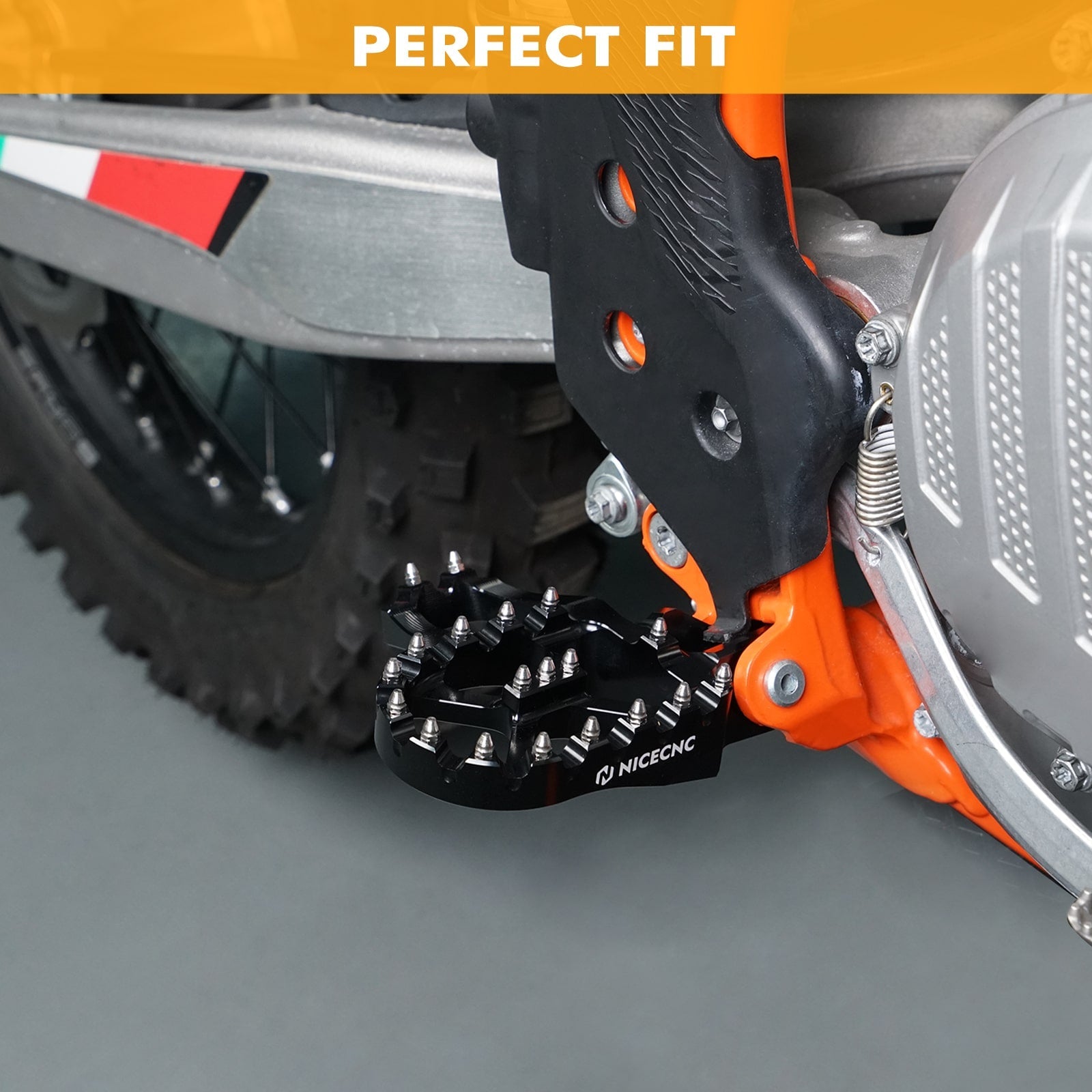 Extender Foot Pegs Footrests For KTM 690 ENDURO R/SMC R 08-25 125-530 Husqvarna Gas Gas BETA
