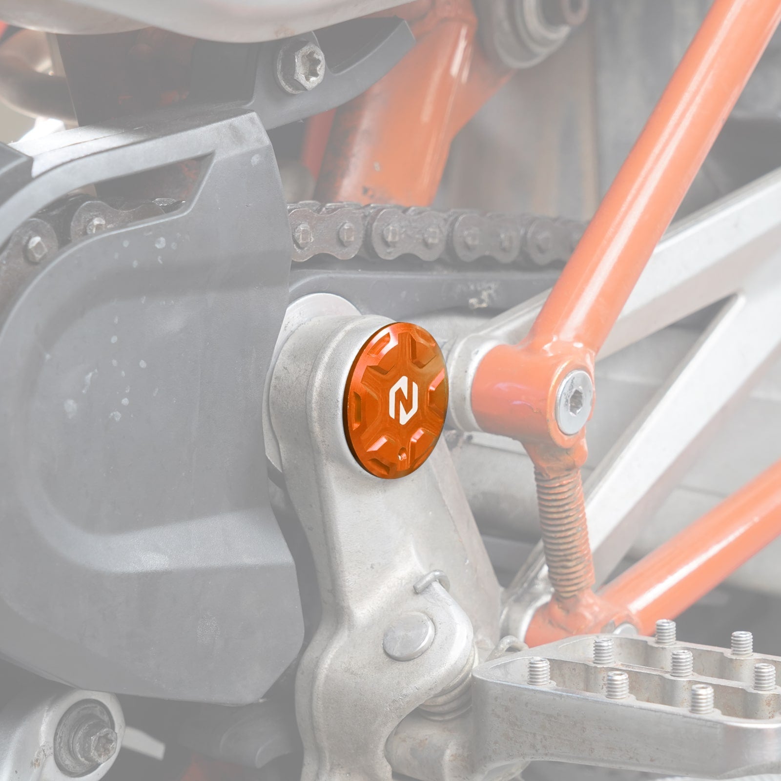 Swingarm Pivot Hole Plugs Covers For GasGas ES SM 700 2022–2025