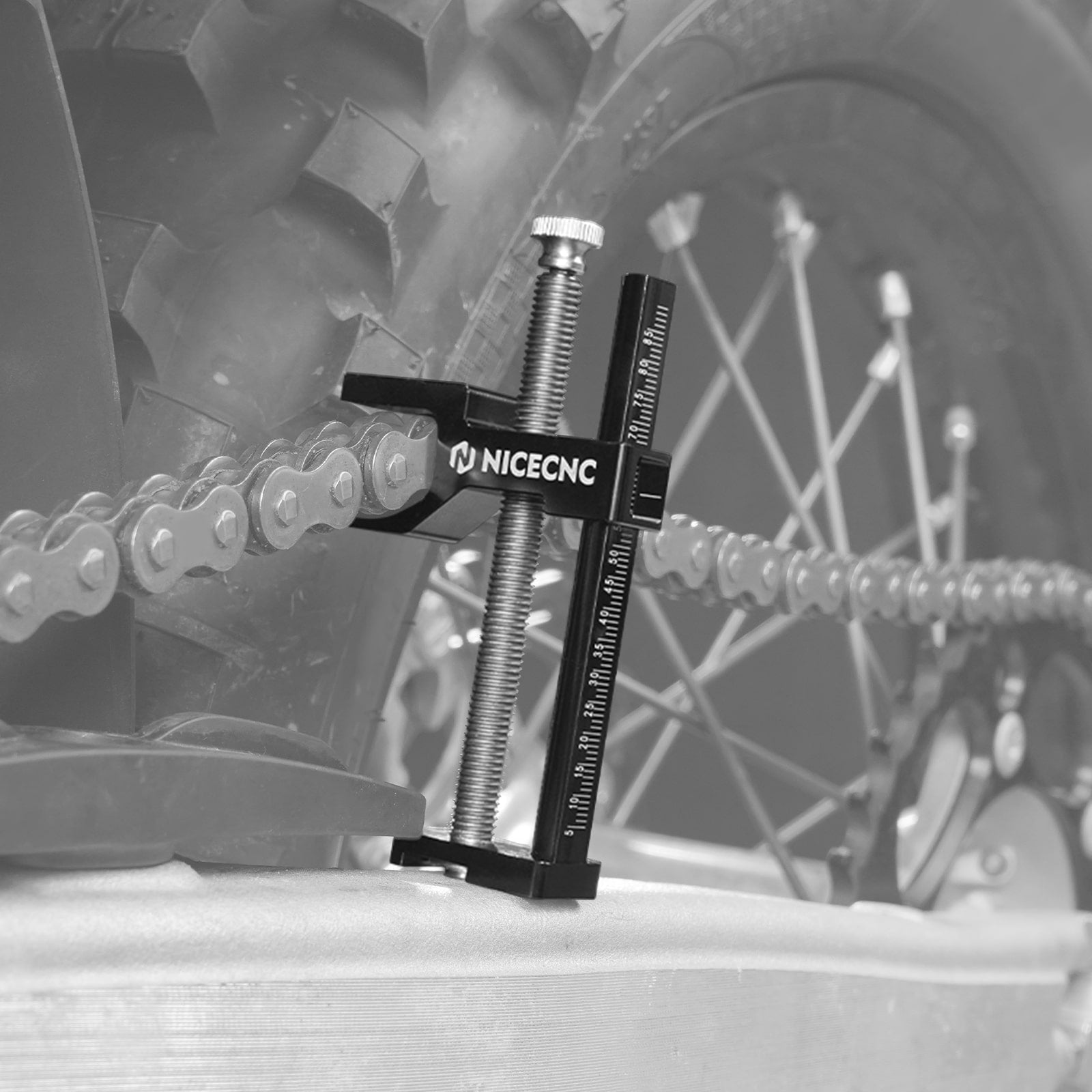 Chain Slack Adjuster Adjustment Tool For KTM 350 500 EXC-F 2004-2025