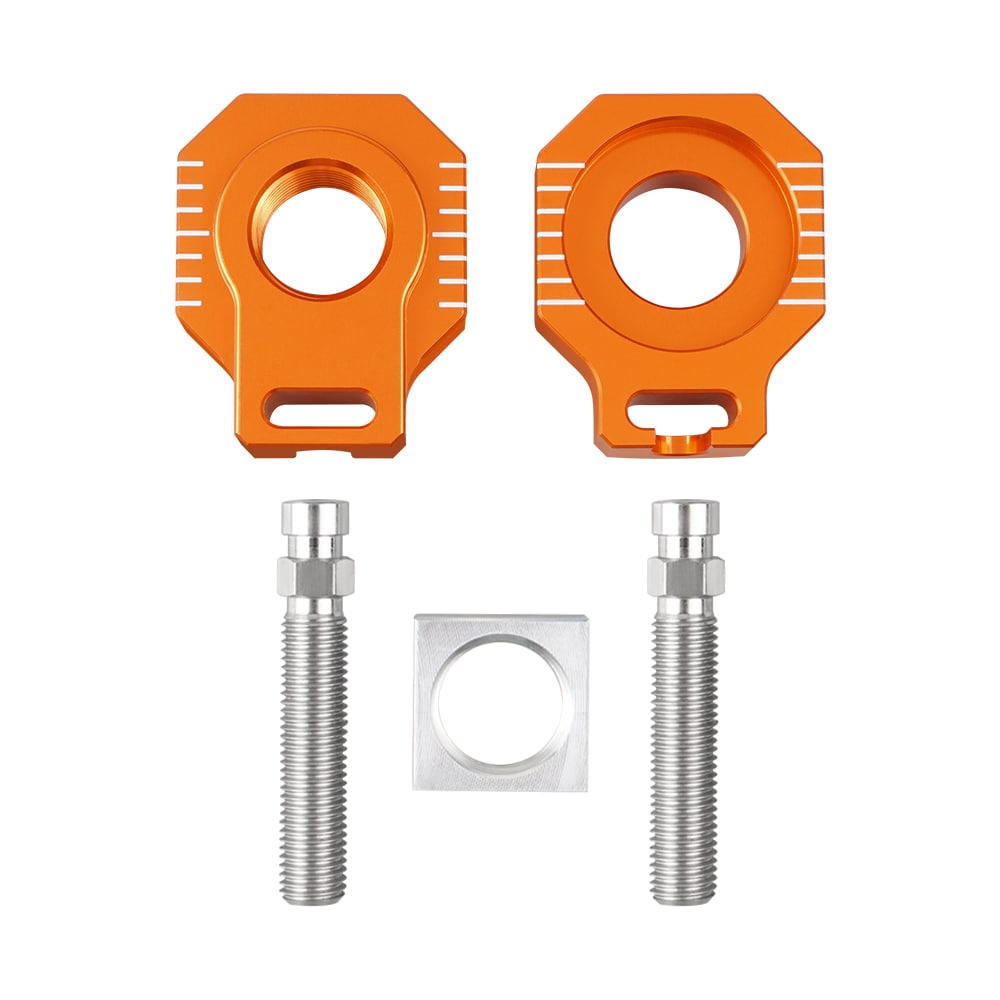 Rear Axle Blocks Chain Adjuster For KTM 350 500 EXC-F 2000-2023