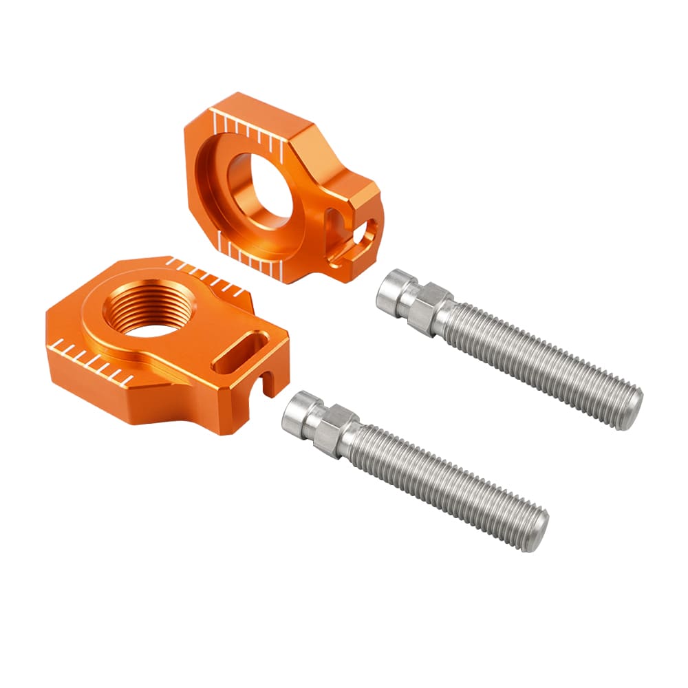 Rear Axle Blocks Chain Adjuster For KTM 350 500 EXC-F 2000-2023