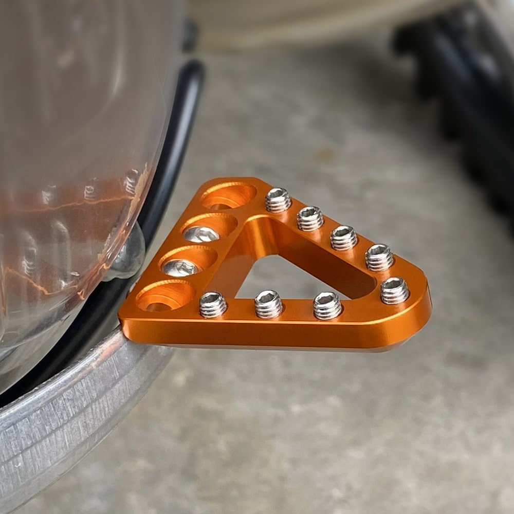 Rear Brake Pedal Step Plate Pad for KTM 350 500 EXCF 2017-2022