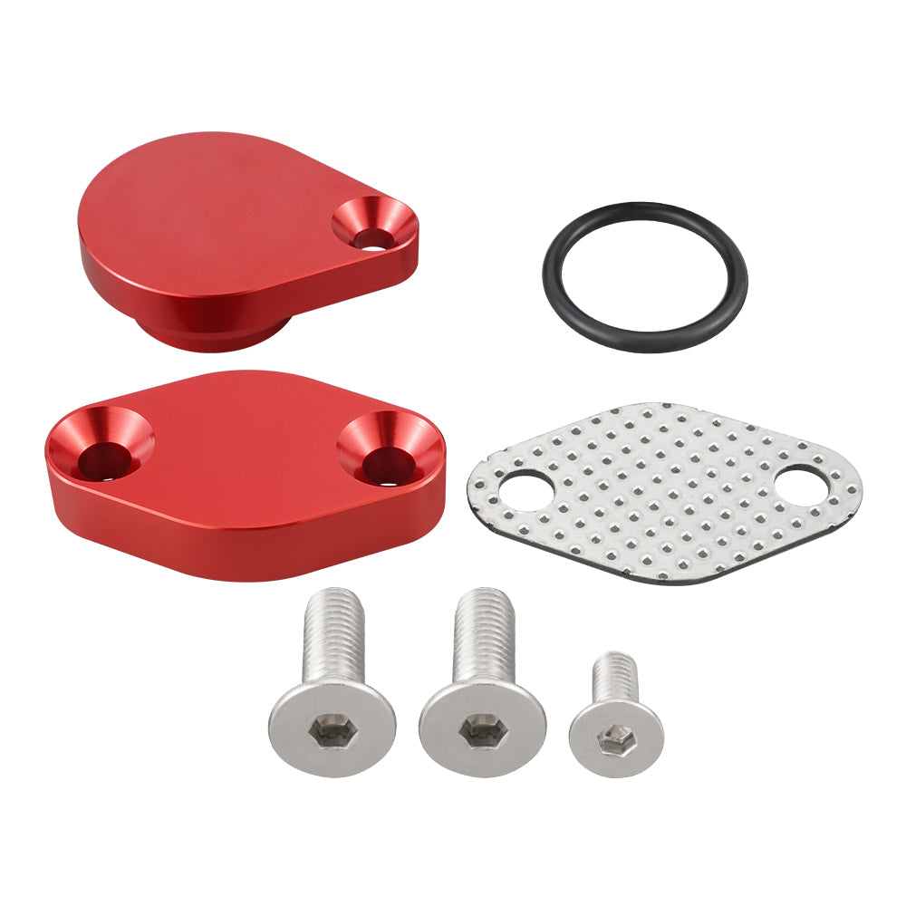 EGR Delete Kit Intake Exhaust Block Off Plate For LS LSX 4.8L 5.3L 6.0L Duramax Silverado 2500 3500