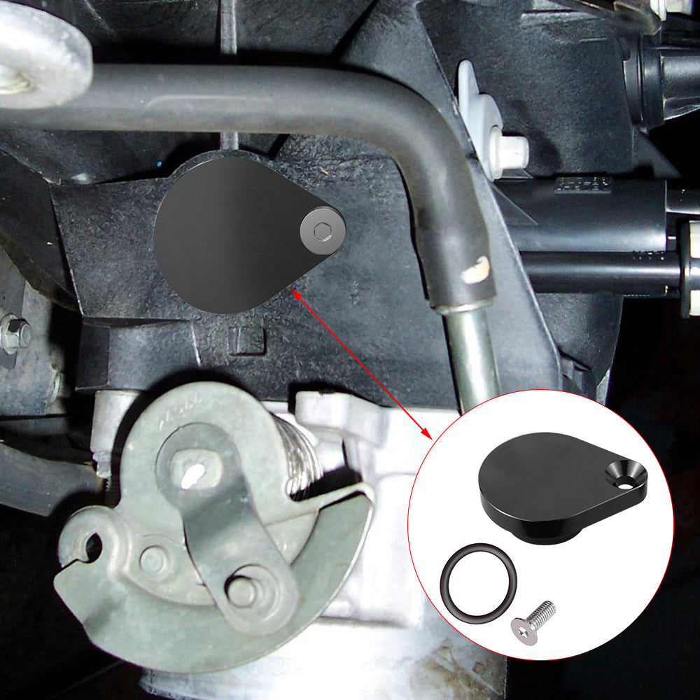 LS Truck intake plug EGR Delete Kit Block Off Plate for Silverado 4.8 5.3 6.0L LQ4 LSX LM7 LM4
