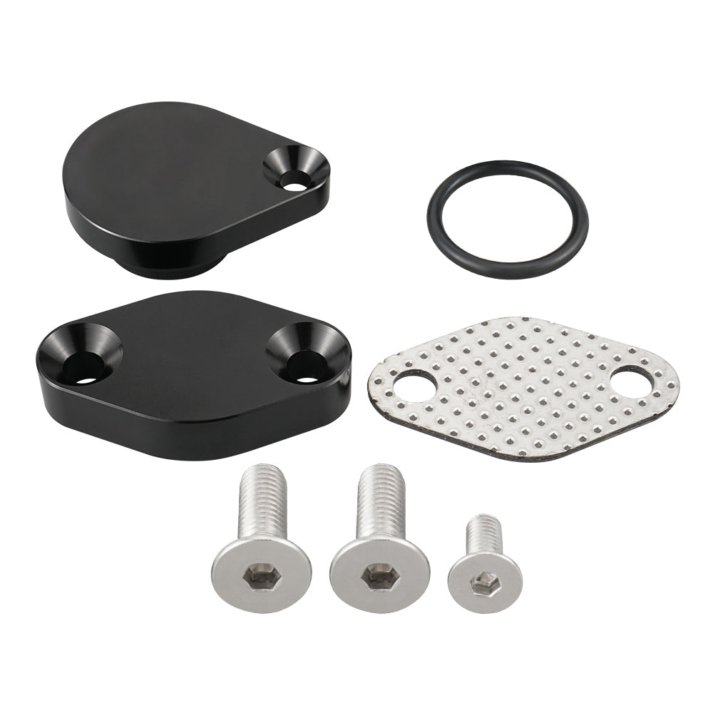 EGR Delete Kit Intake Exhaust Block Off Plate For LS LSX 4.8L 5.3L 6.0L Duramax Silverado 2500 3500