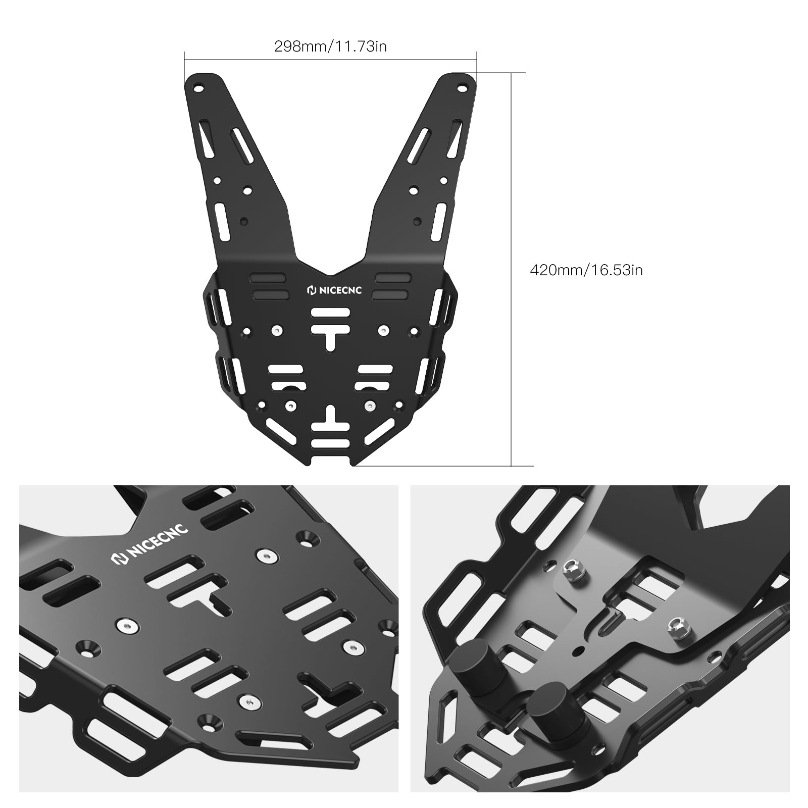 Rear Luggage Cargo Rack Carrier Mount Kit For GasGas ES SM 700 2022-2024