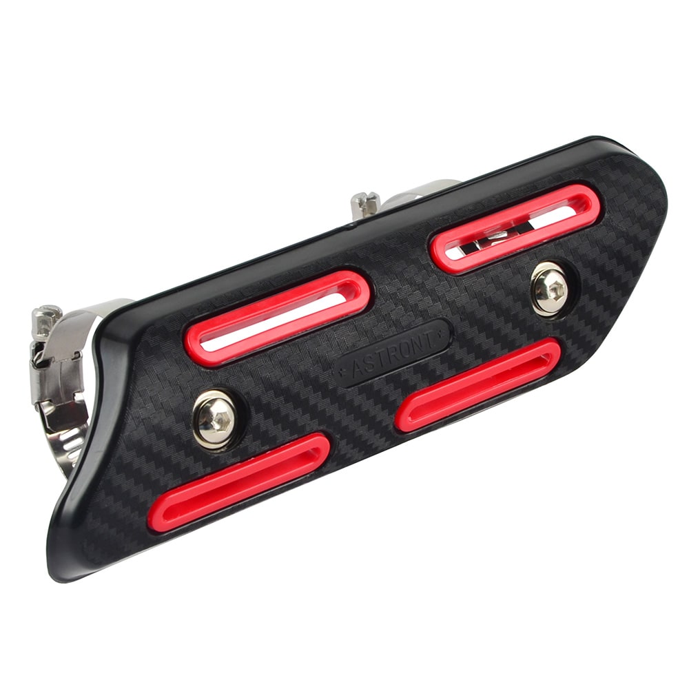 Muffler Exhaust Pipe Heat Shield Guard For 4-Stroke Motorcycle & ATVs
