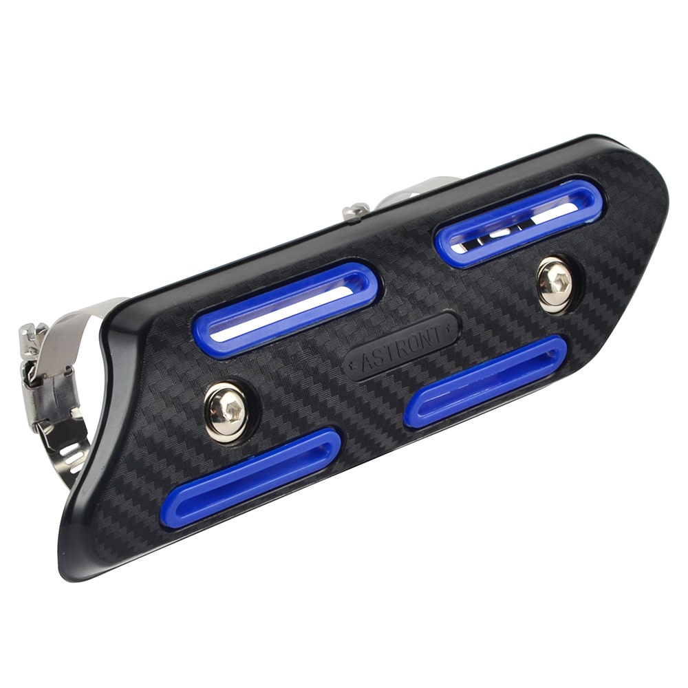 Muffler Exhaust Pipe Heat Shield Guard For 4-Stroke Motorcycle & ATVs