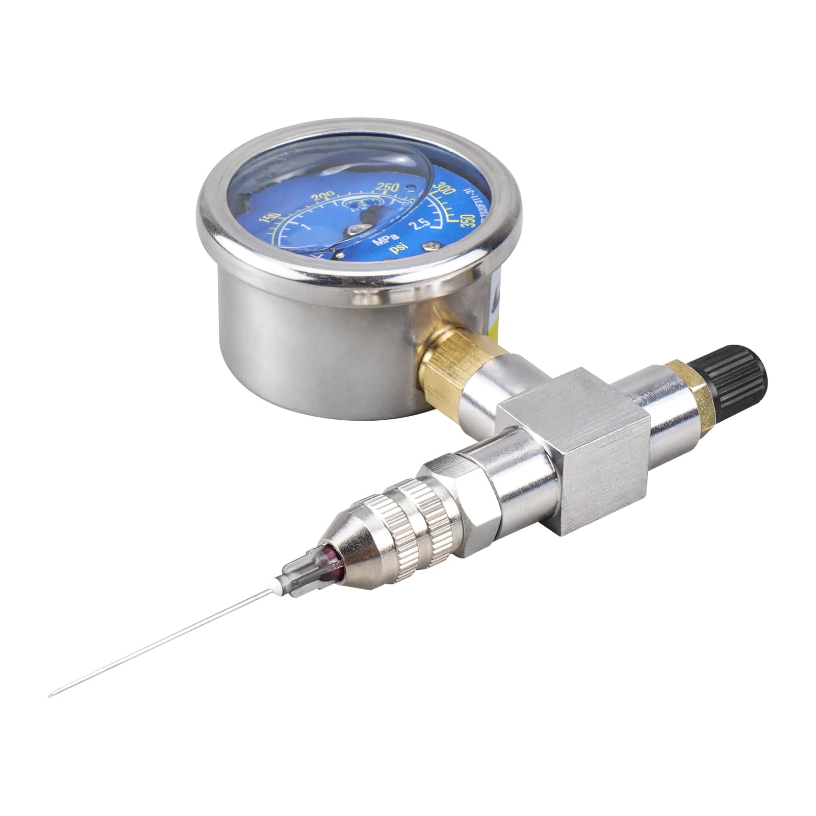 350 PSI Shock Nitrogen Needle Fill Tool For Universal Motorcycles ATV UTV Polaris RZR Can Am