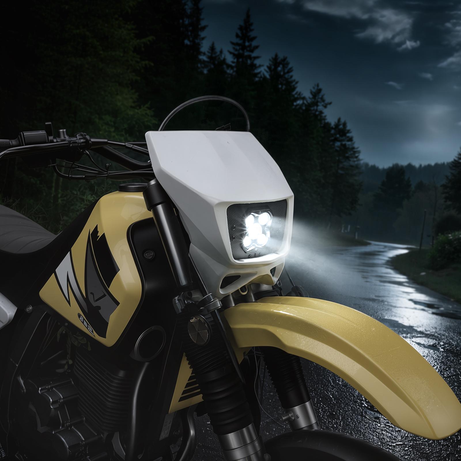 Plug-and-Play LED Headlight For Suzuki DR650S DR650SE 2001-2026