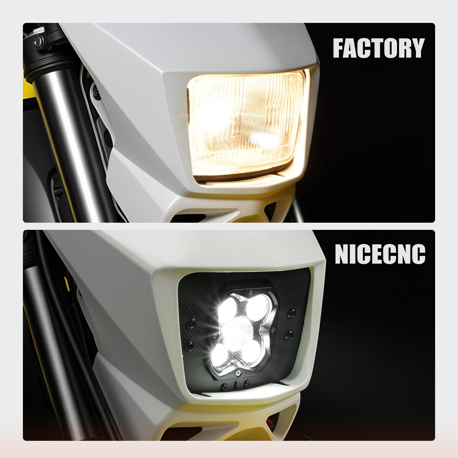 Plug-and-Play LED Headlight For Suzuki DR650S DR650SE 2001-2026