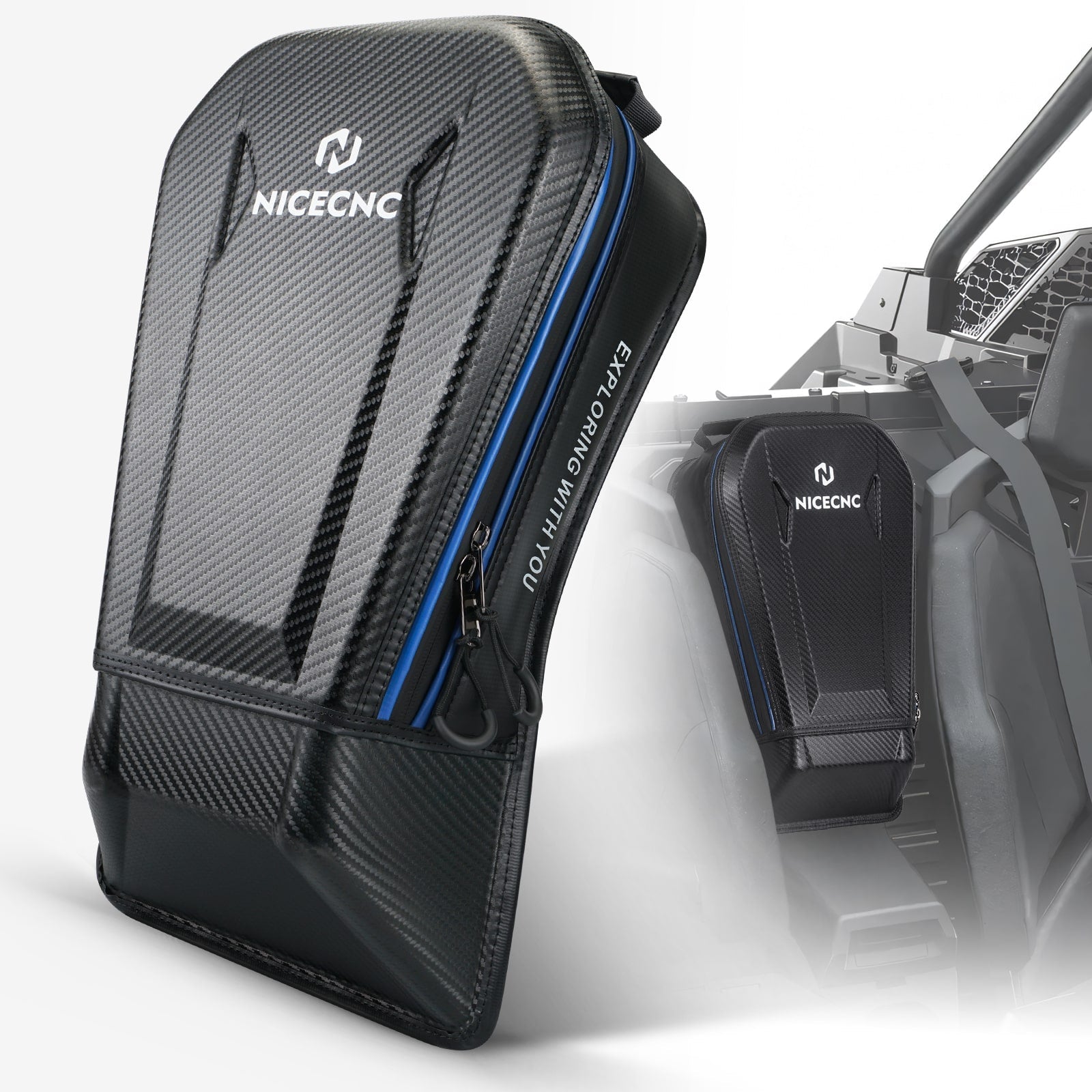 UTV Upgraded Center Seat Storage Tool Bag For Polaris RZR PRO XP 4
