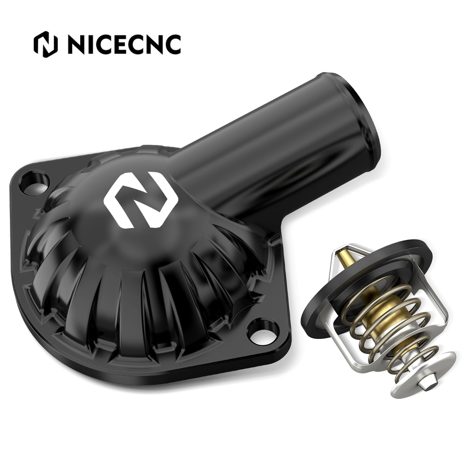 UTV 65℃ Thermostat Housing Cover Upgrade Kit For Polaris RZR XP 4 Turbo General 1000